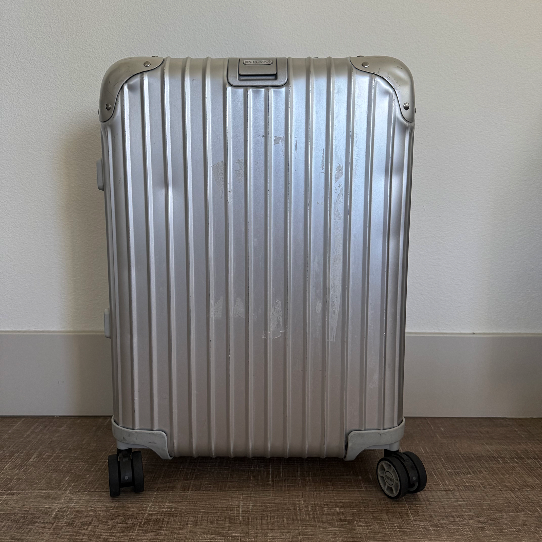 Rimowa Cabin Carry On OG Aluminum Suitcase