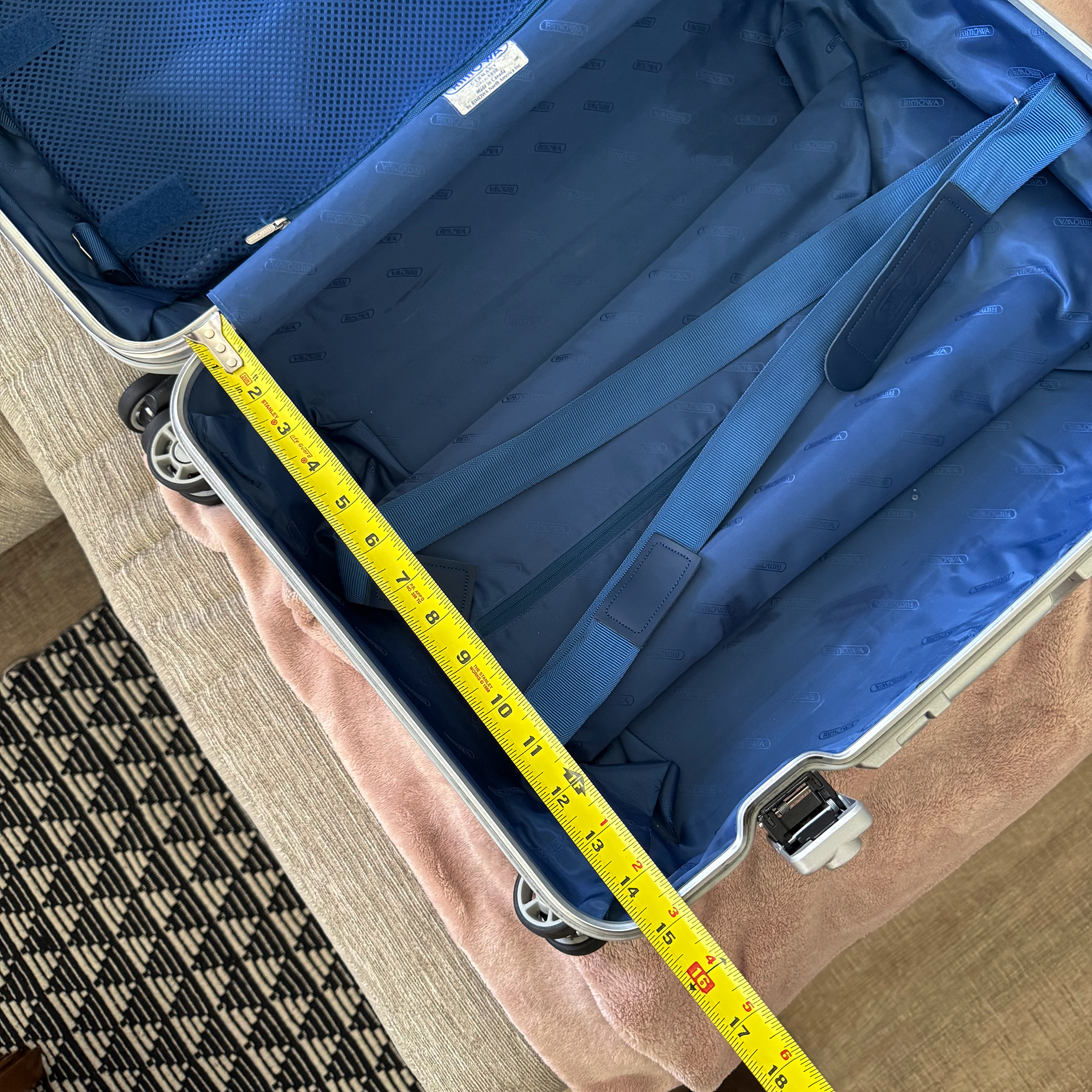 Rimowa Cabin Carry On OG Aluminum Suitcase