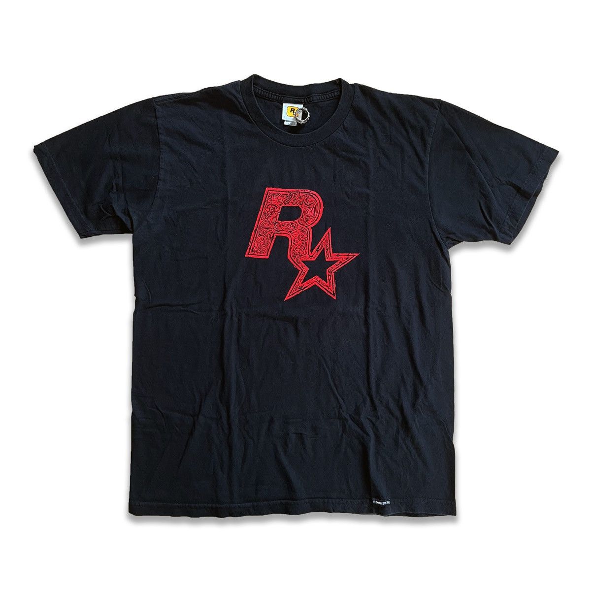 Vintage Rockstar Games Logo Tee Shirt
