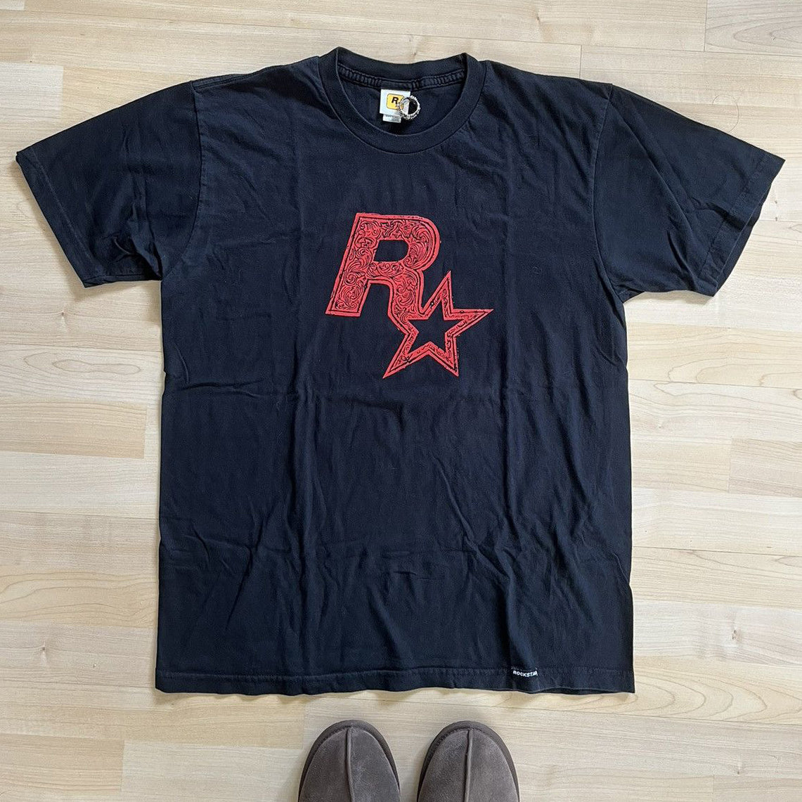 Vintage Rockstar Games Logo Tee Shirt