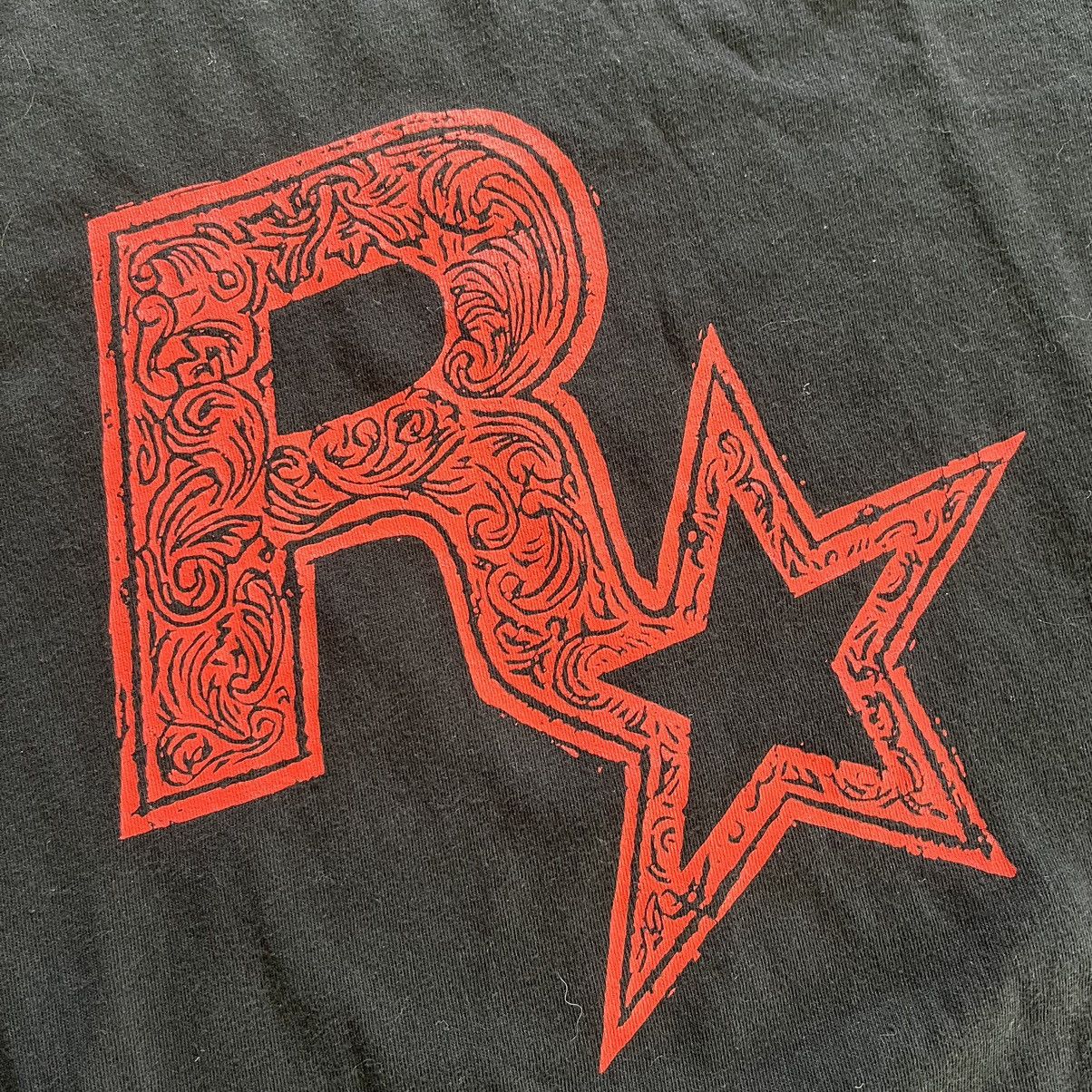 Vintage Rockstar Games Logo Tee Shirt