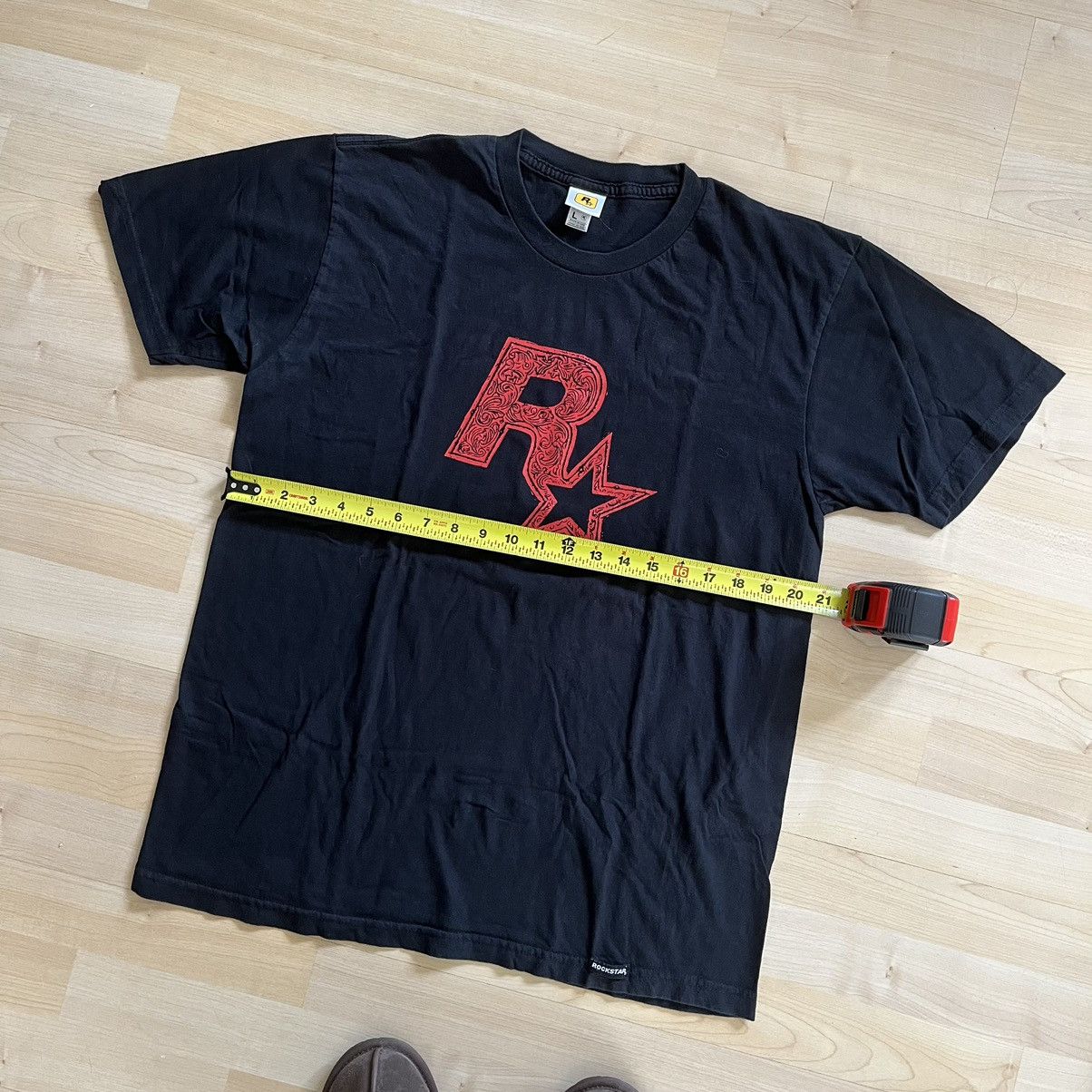 Vintage Rockstar Games Logo Tee Shirt