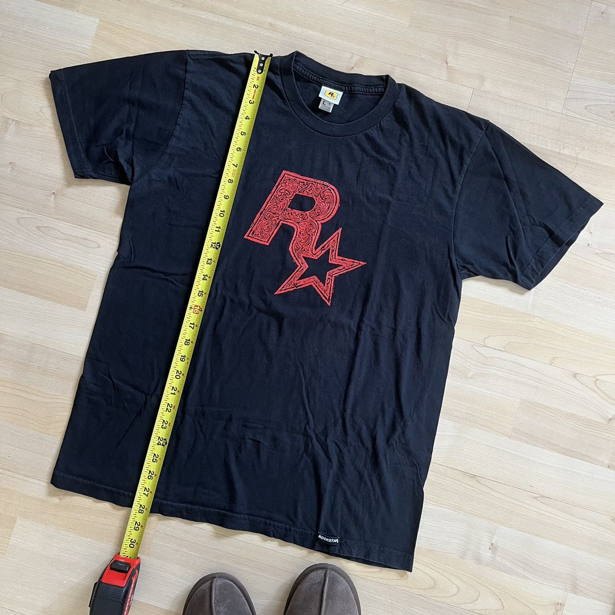Vintage Rockstar Games Logo Tee Shirt