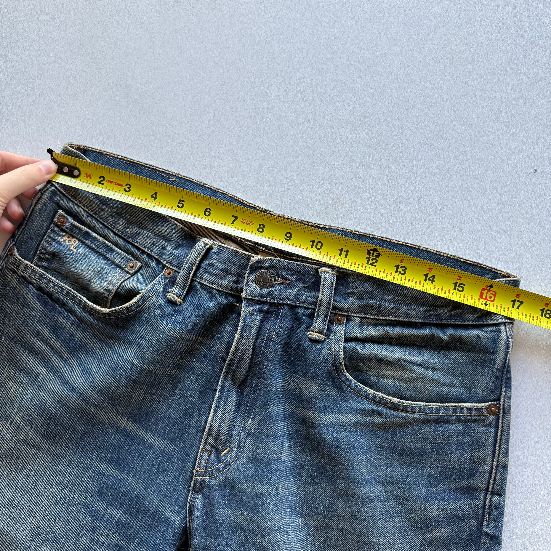 RRL Ralph Lauren Slim Fit Union Standard Denim Pants