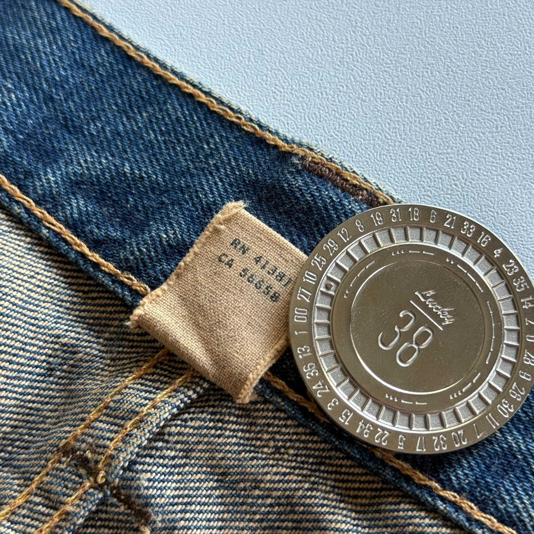 RRL Ralph Lauren Slim Fit Union Standard Denim Pants