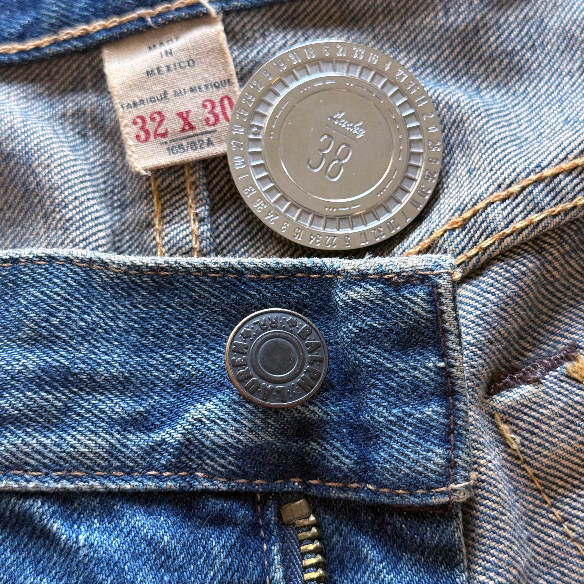 RRL Ralph Lauren Slim Fit Union Standard Denim Pants