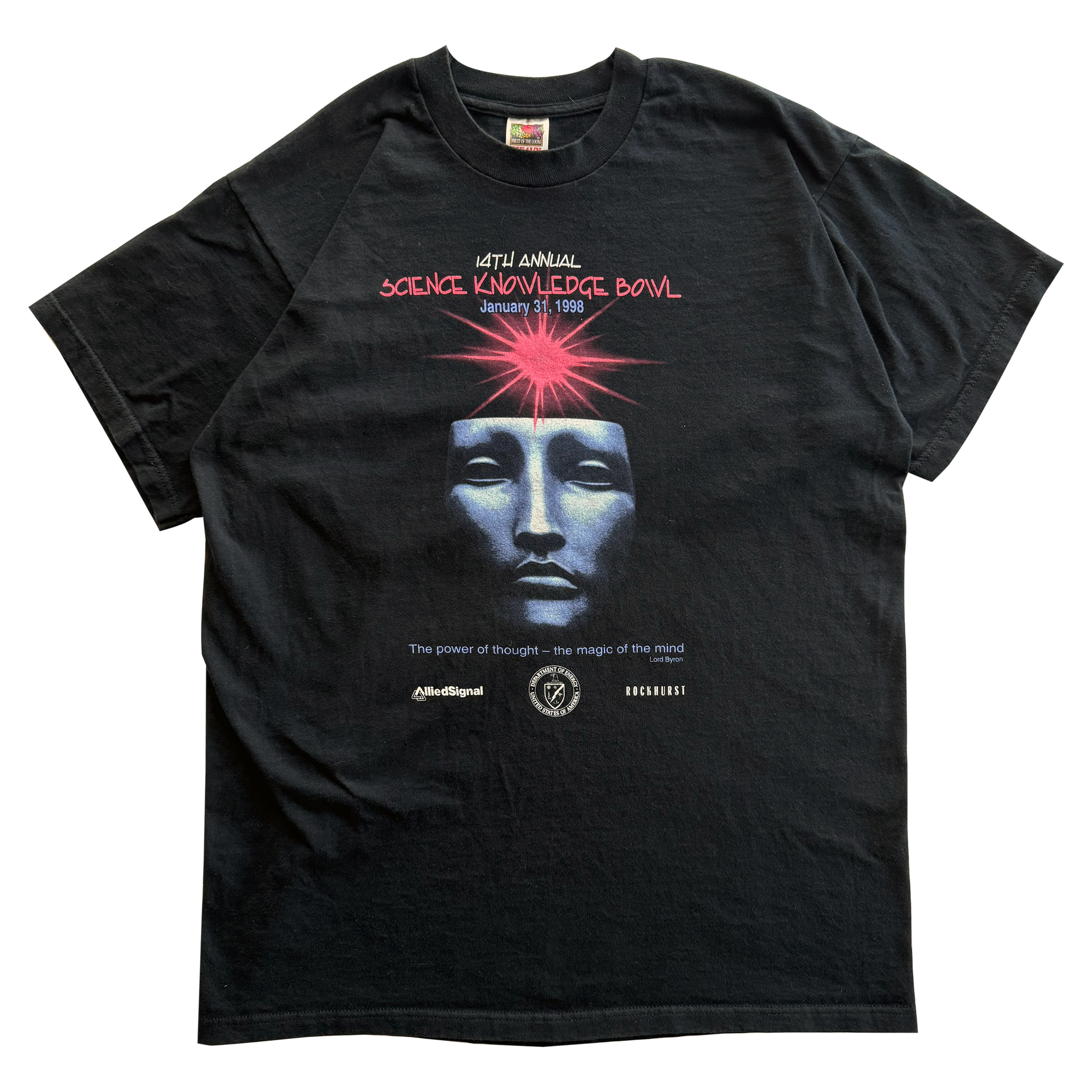 Vintage 1998 Science Knowledge Bowl Tee