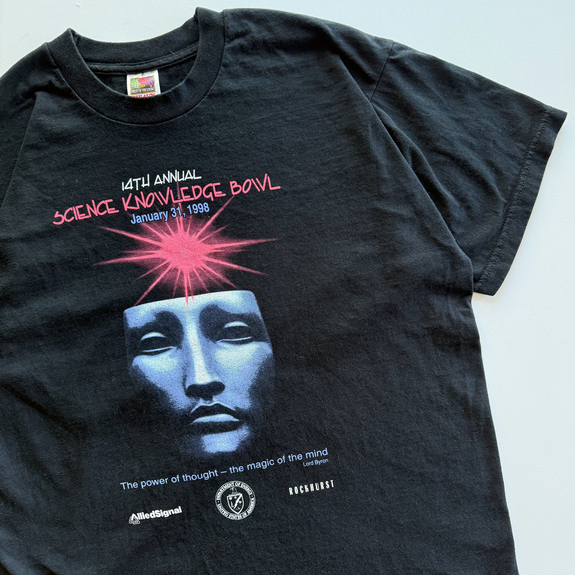 Vintage 1998 Science Knowledge Bowl Tee