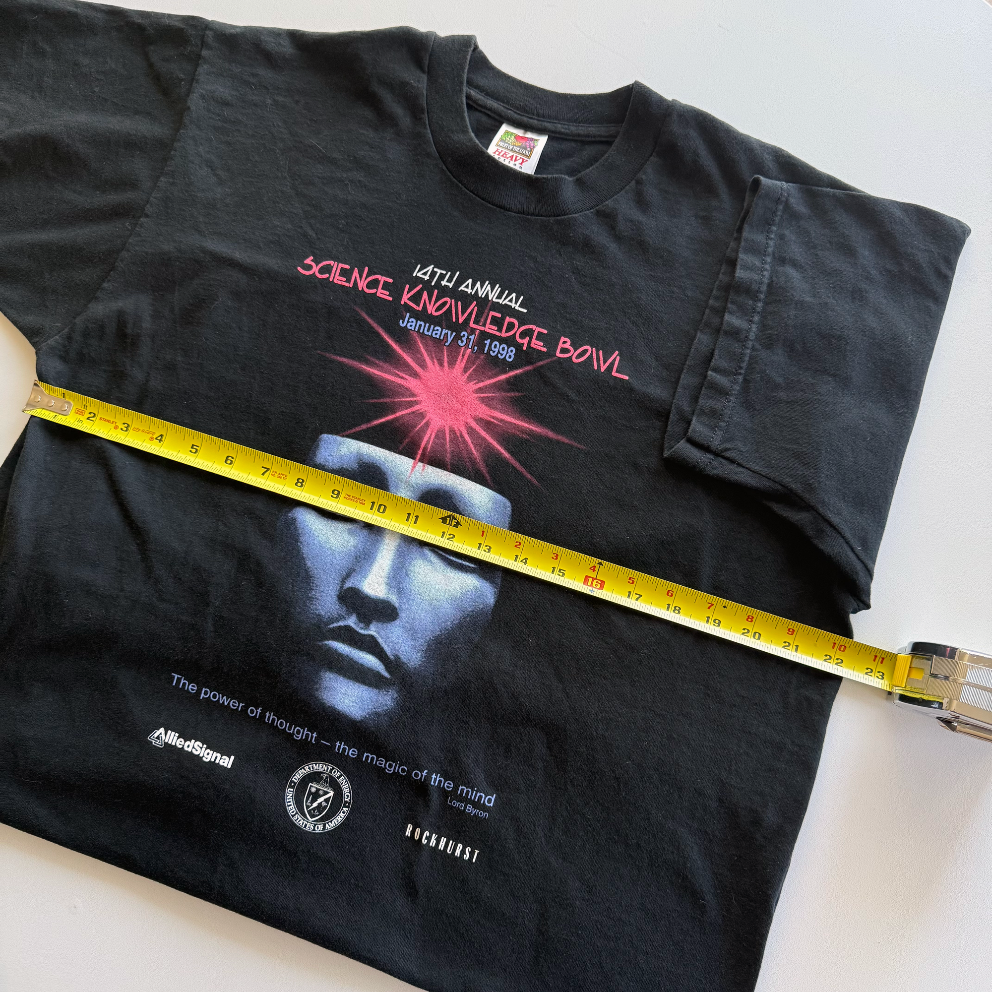 Vintage 1998 Science Knowledge Bowl Tee