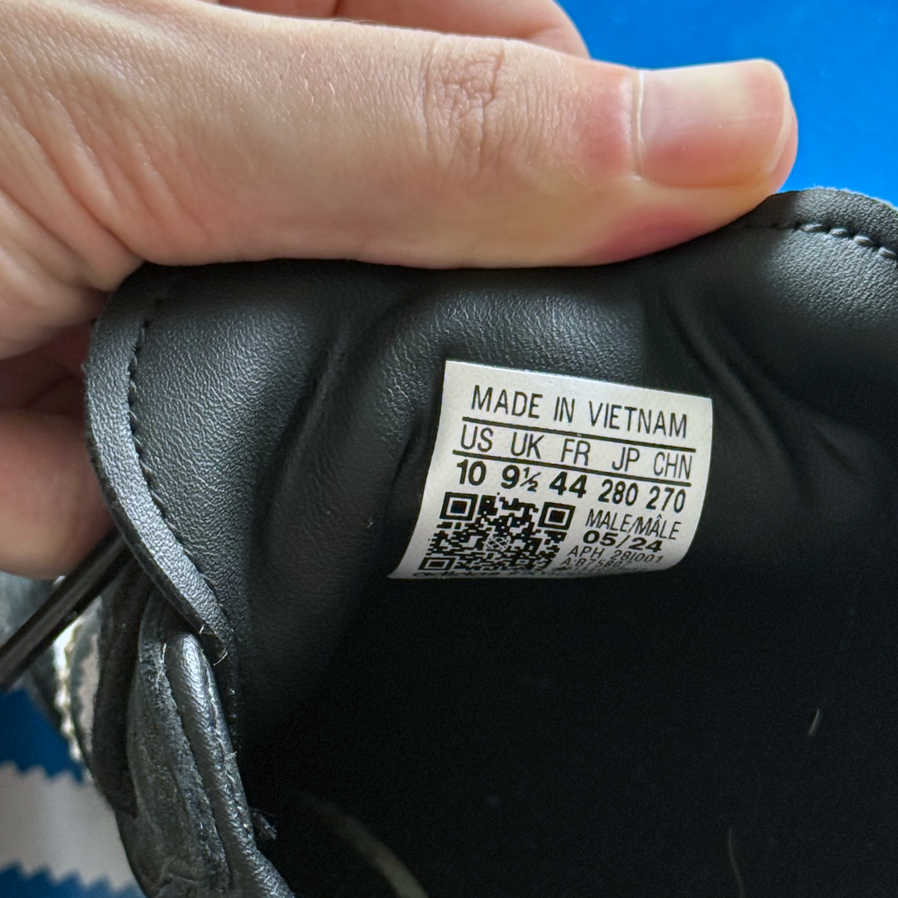 Adidas 2017 Samba OG 'Black Gum' (Size 10)