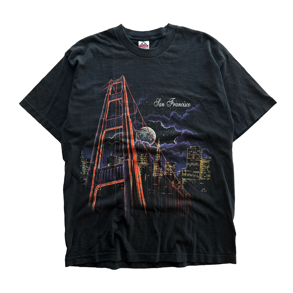 Vintage 1998 San Francisco Night Skyline Tee