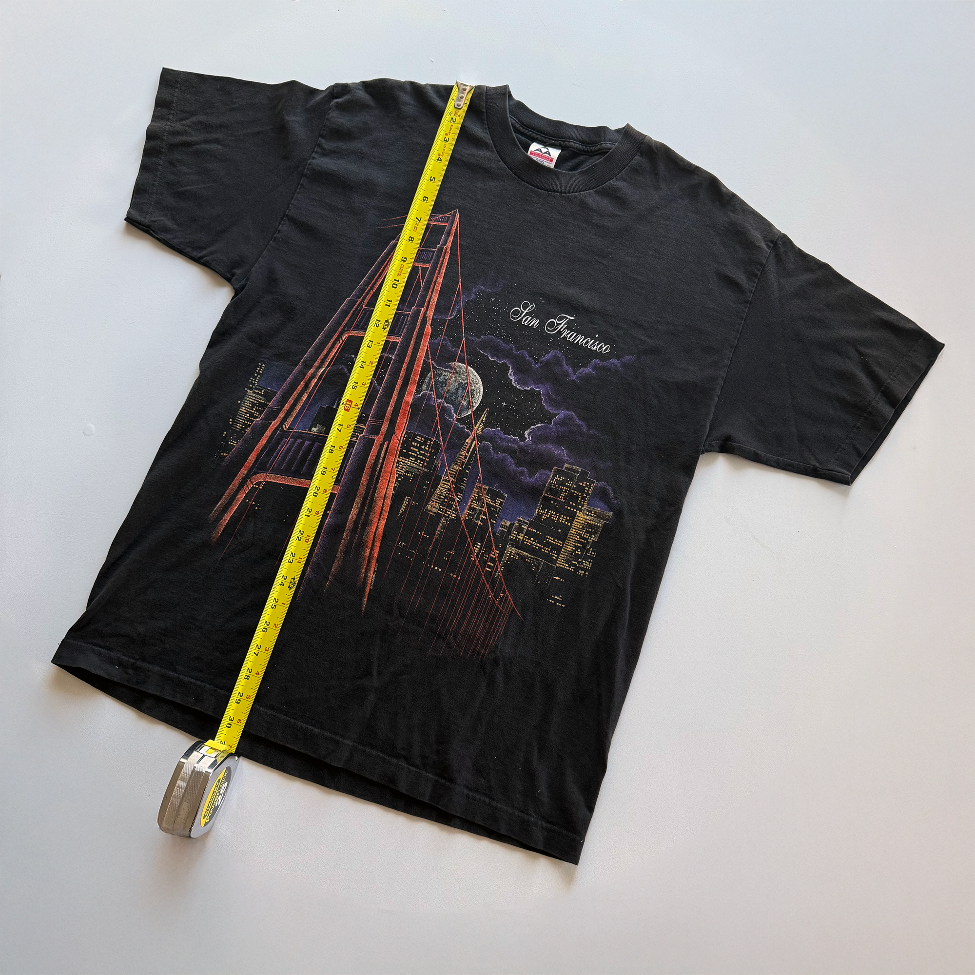 Vintage 1998 San Francisco Night Skyline Tee