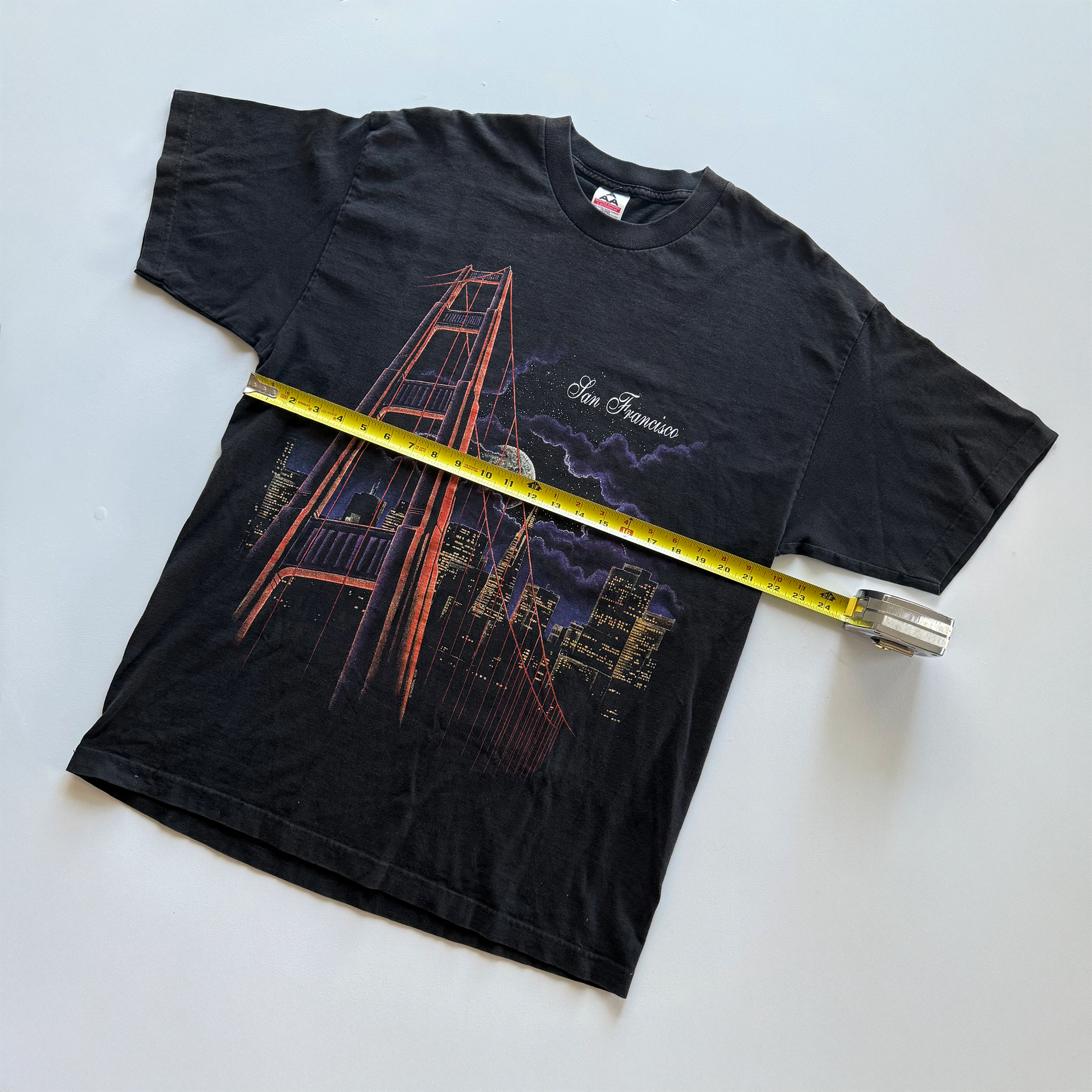 Vintage 1998 San Francisco Night Skyline Tee