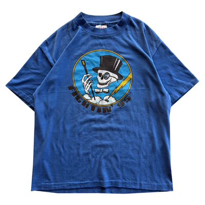 Vintage 1980s USAF 95th Fighter Squadron "Boneheads" Tee