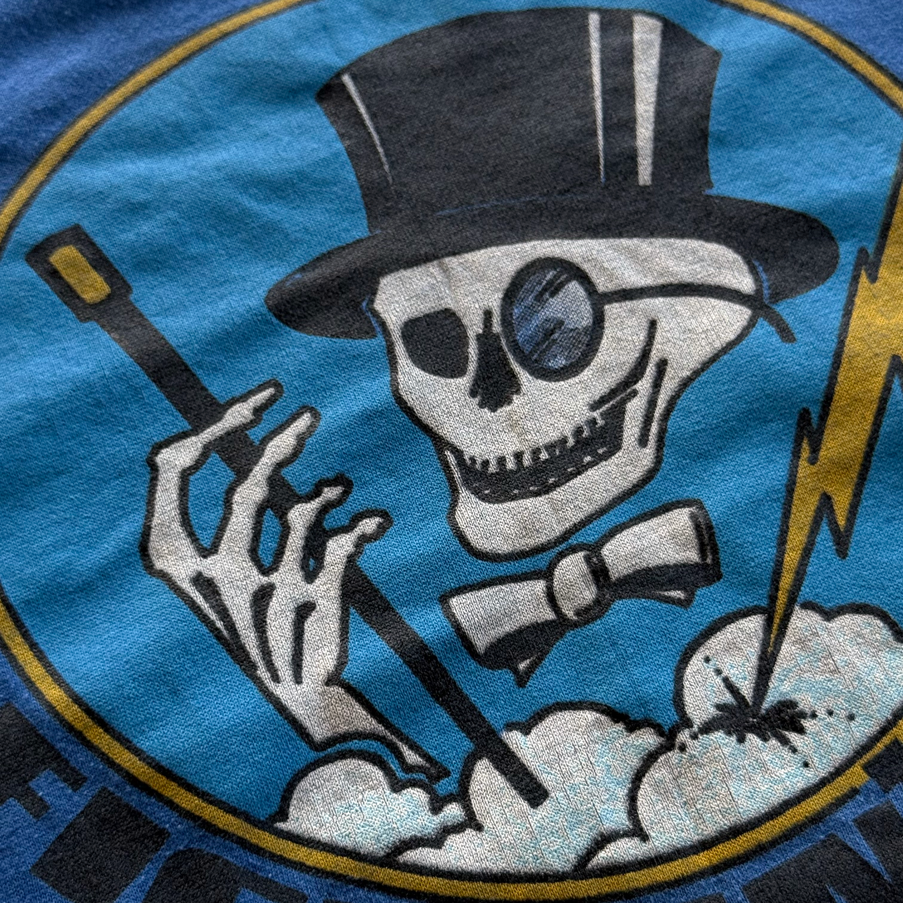 Vintage 1980s USAF 95th Fighter Squadron "Boneheads" Tee