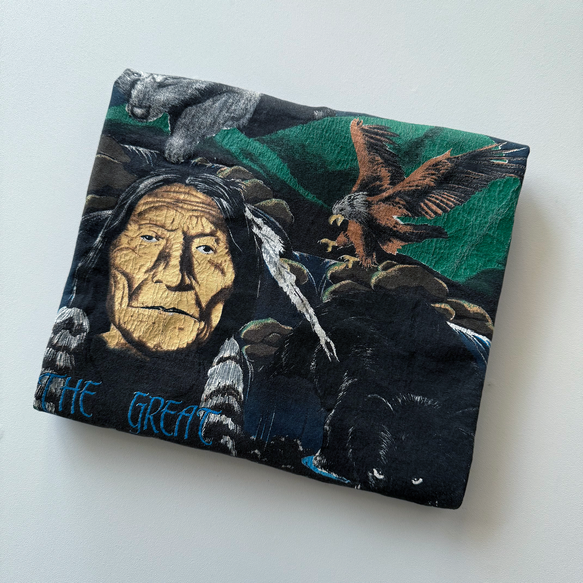 Vintage 1992 Great Smoky Mountains Wilderness Nature Tee