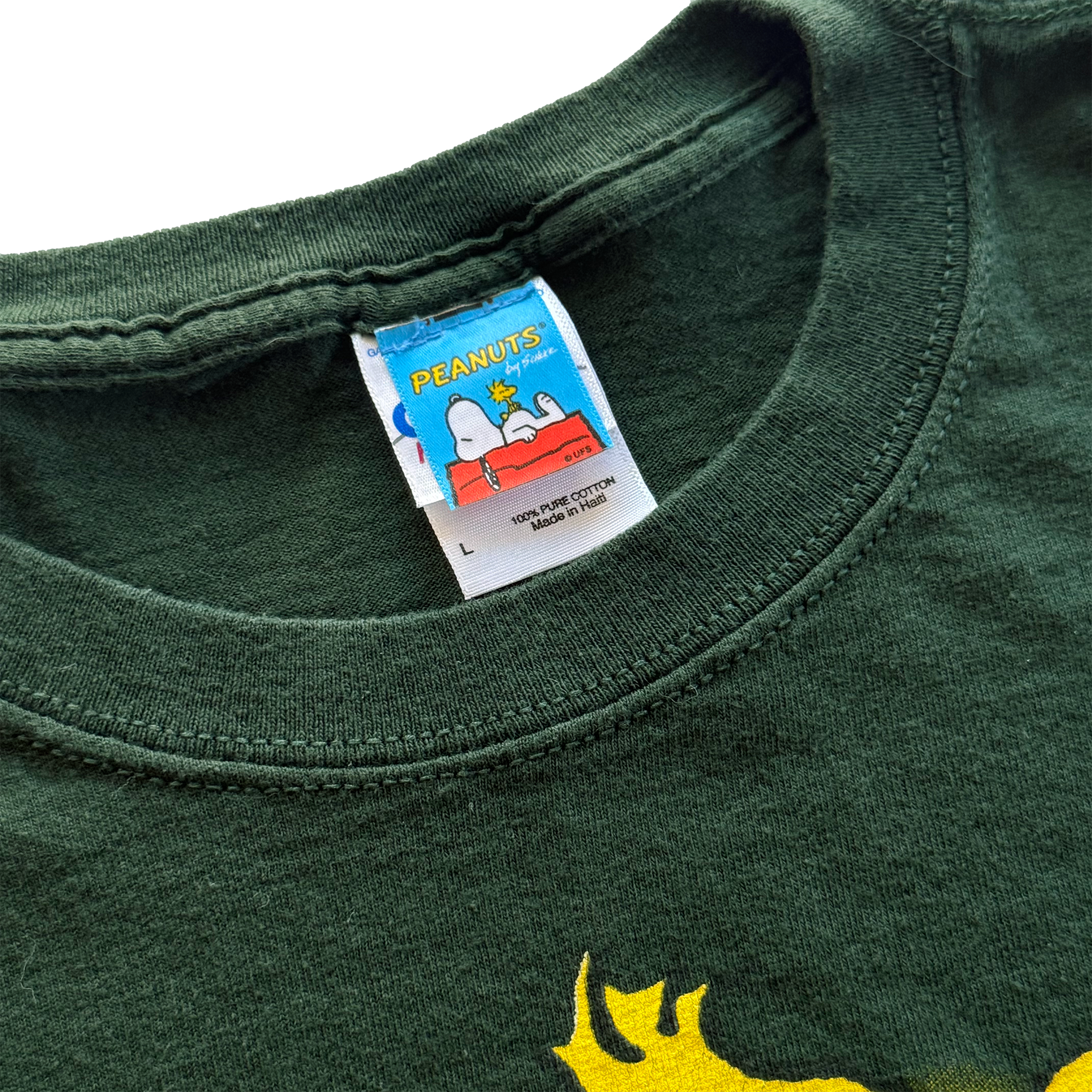 Vintage 2000s Y2K Peanuts Snoopy Woodstock Christmas Tee