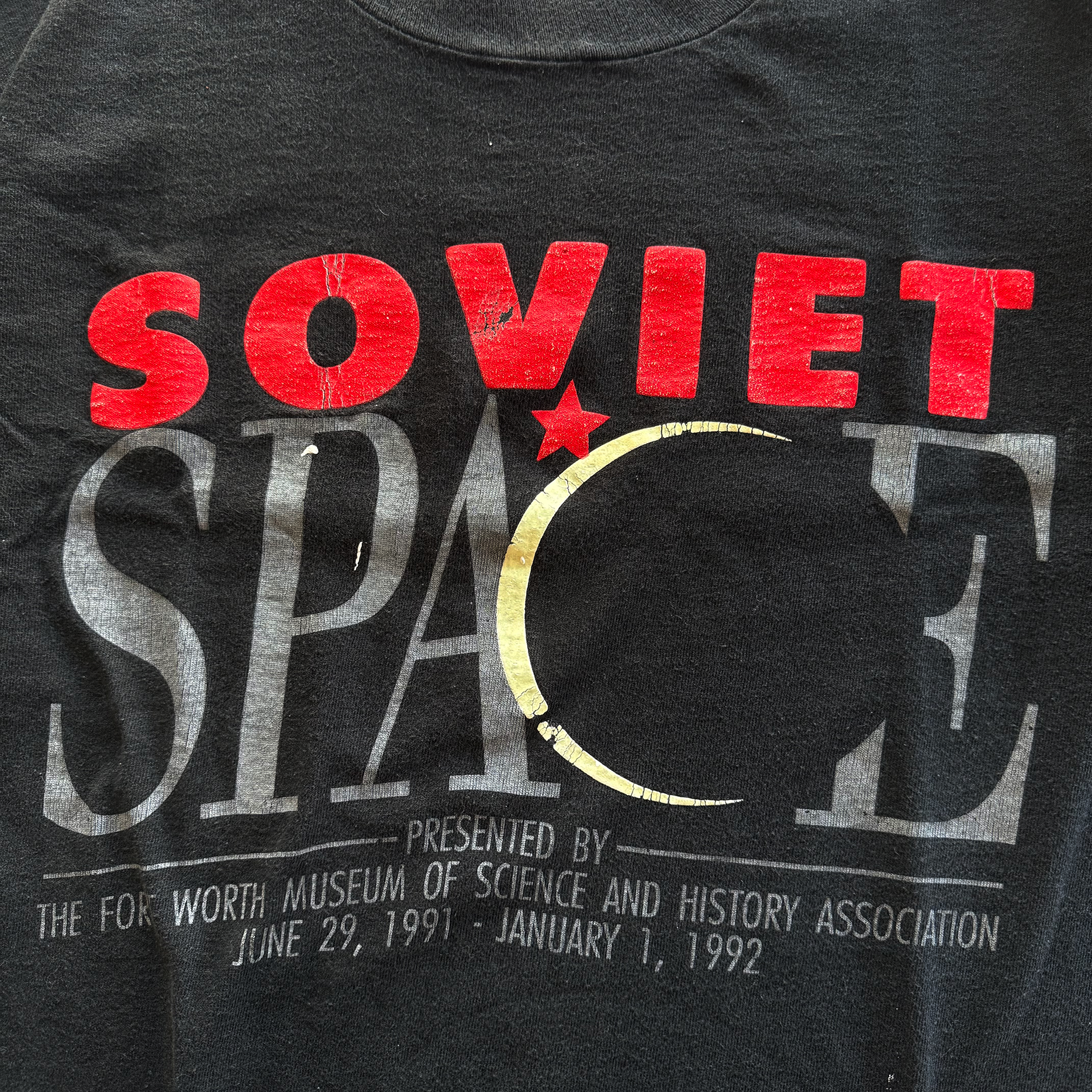 Vintage 1992 Soviet Space Tee