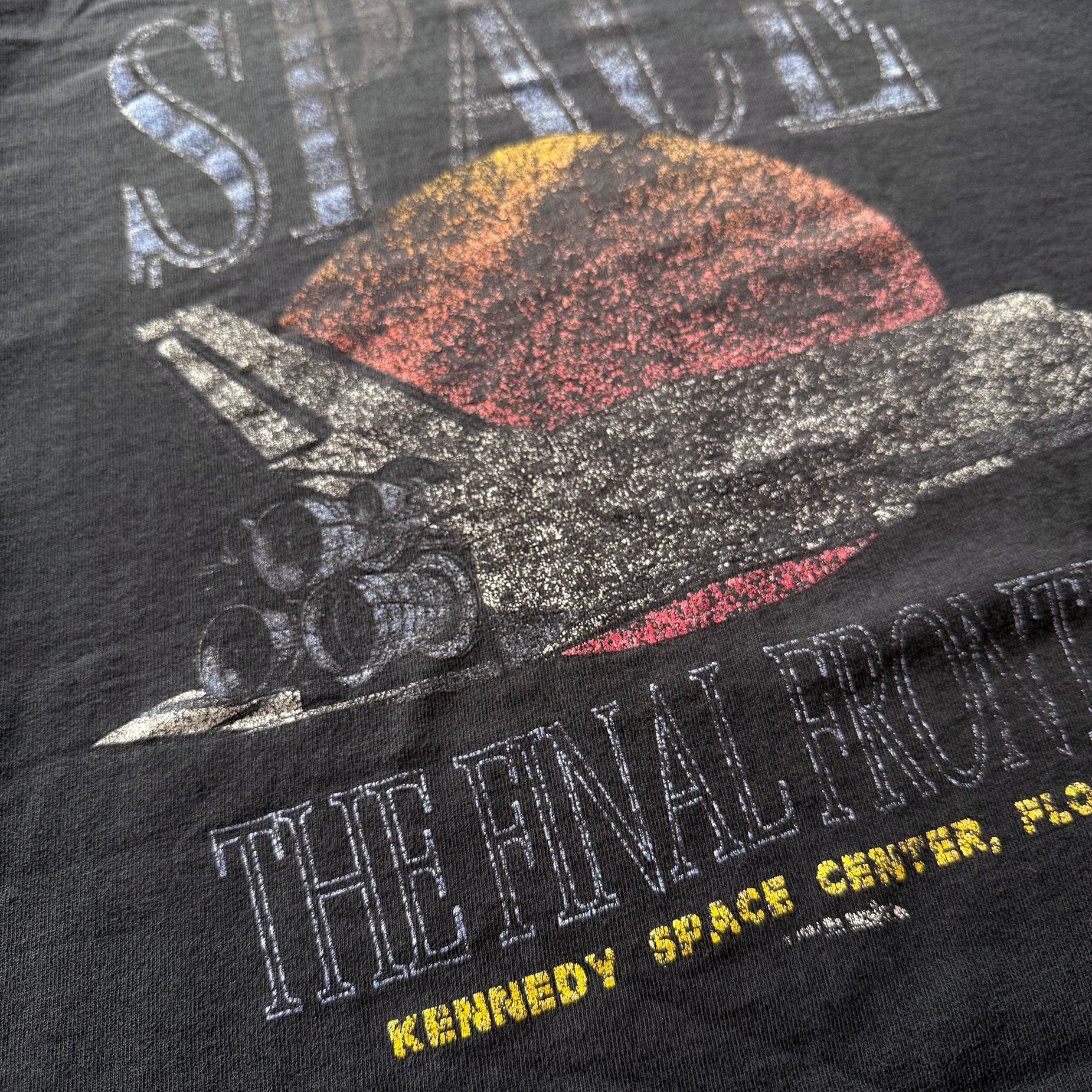 Vintage 1993 Vintage Kennedy Space Center "The Final Frontier" Tee