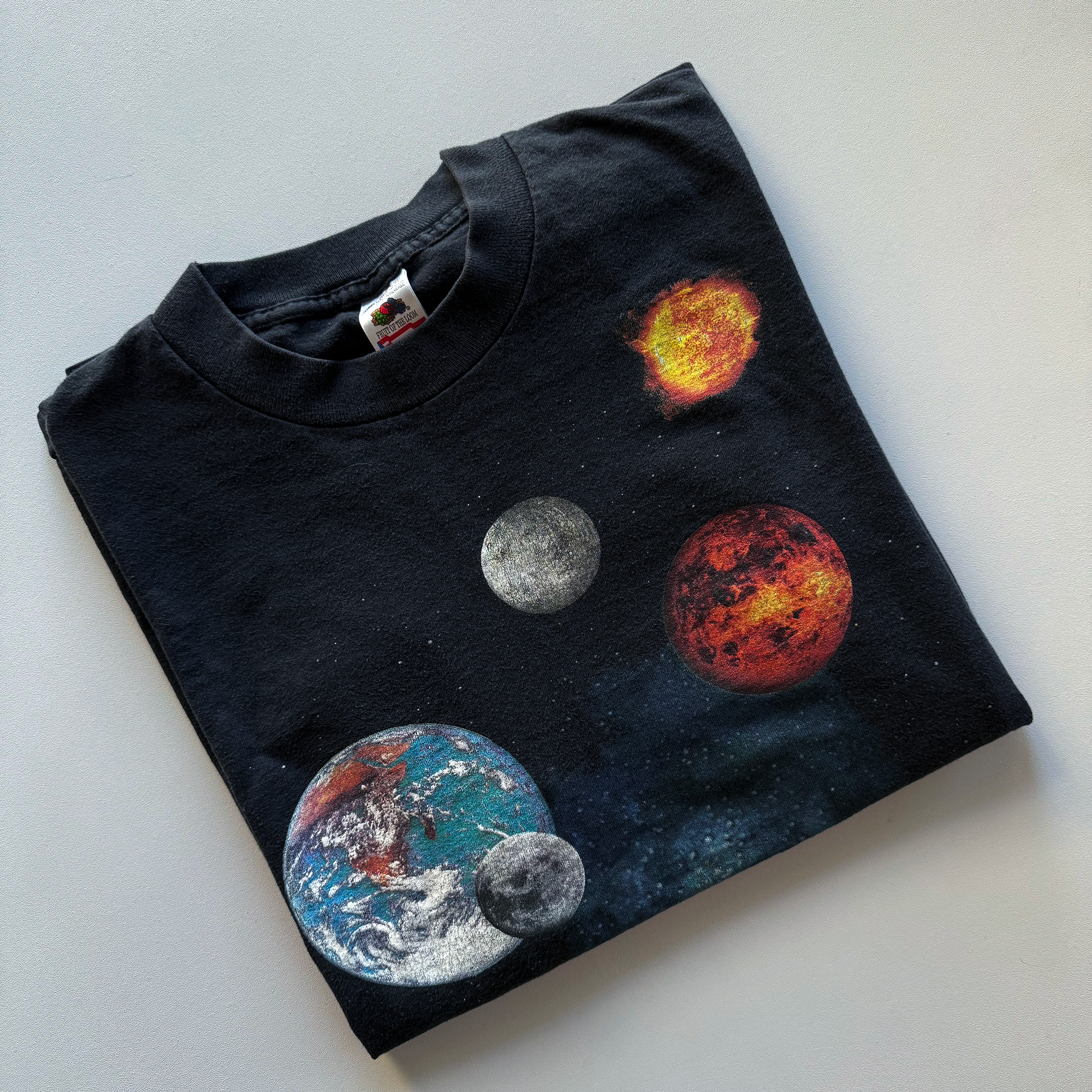 Vintage 1995 Solar System AOP Tee