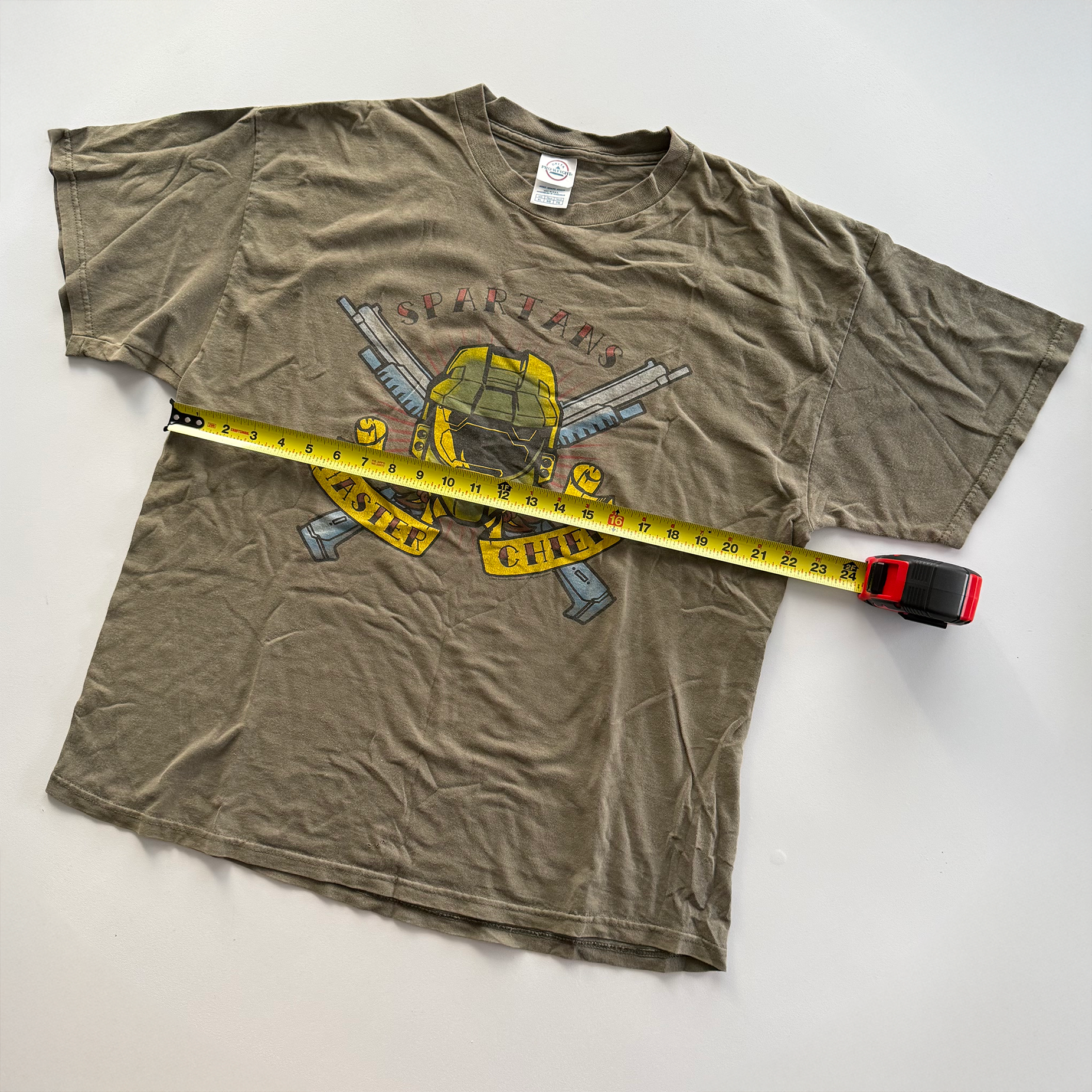 Vintage 2007 Halo 3 "Spartans" Master Chief Promo Tee (XL)