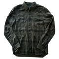 Rick Owens FW22 Strobe Checked Brushed Overshirt ($2625)