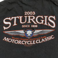 Vintage 2003 Sturgis Motorcycle Rally Tee