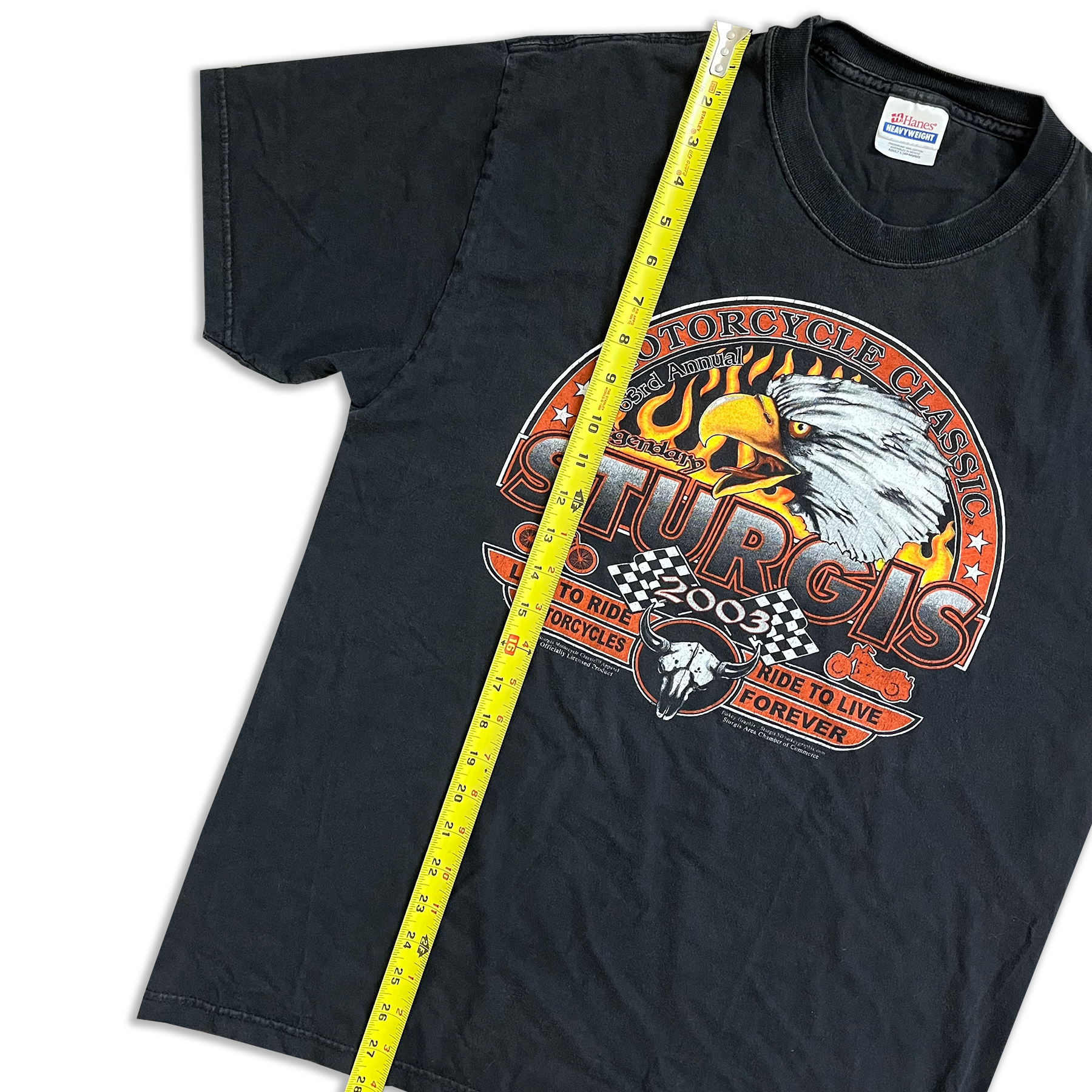 Vintage 2003 Sturgis Motorcycle Rally Tee