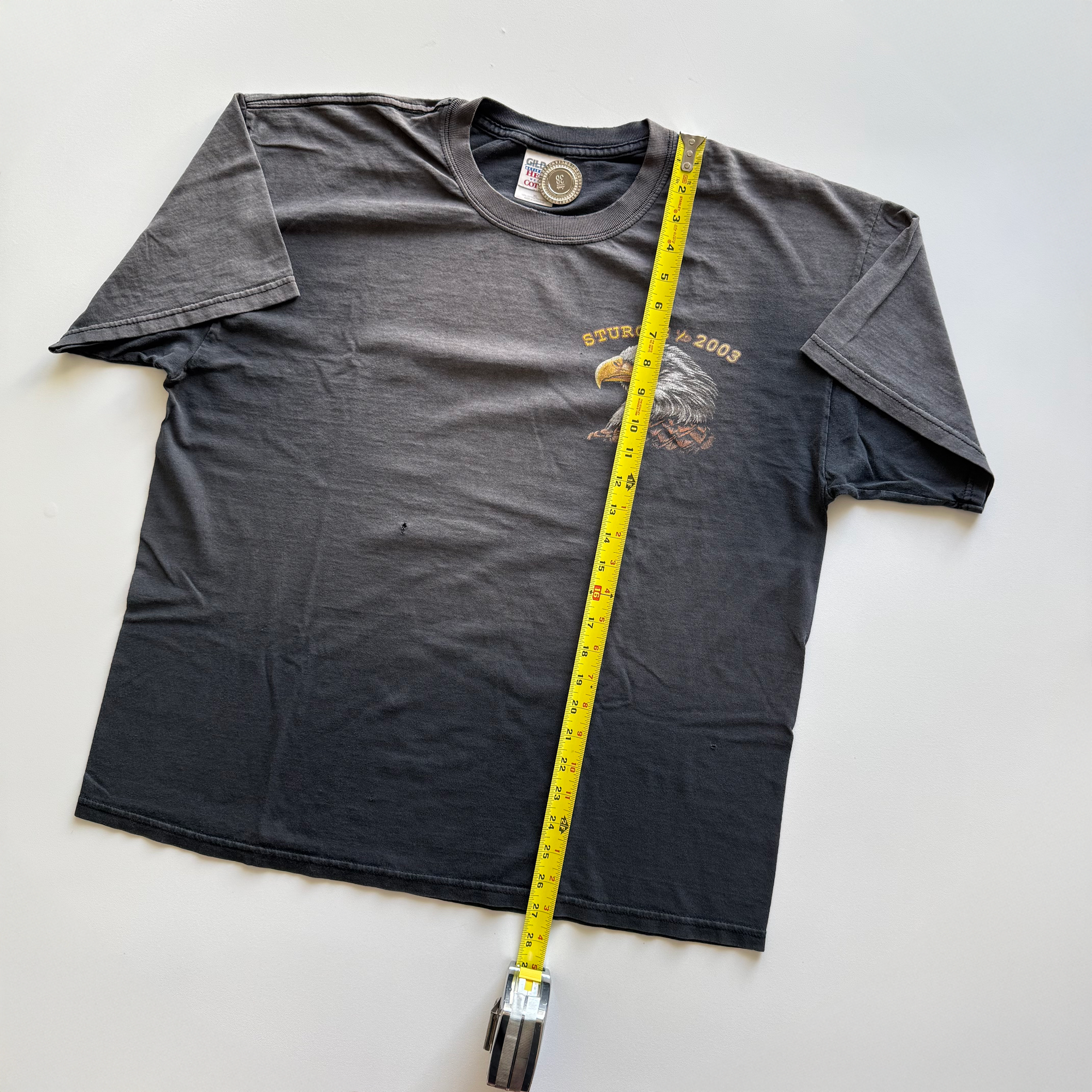 Vintage 2003 Sturgis Motorcycle Fader Tee