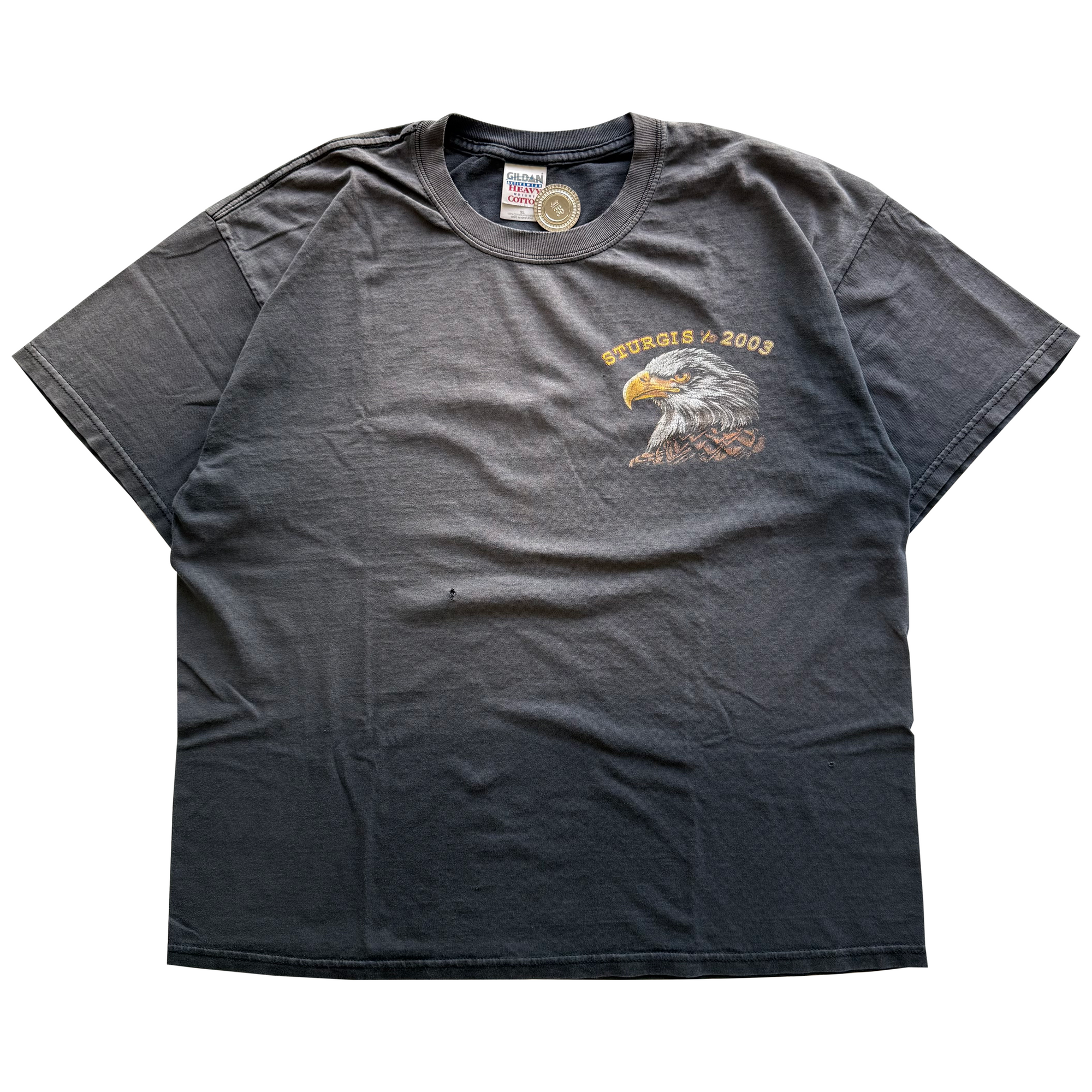 Vintage 2003 Sturgis Motorcycle Fader Tee