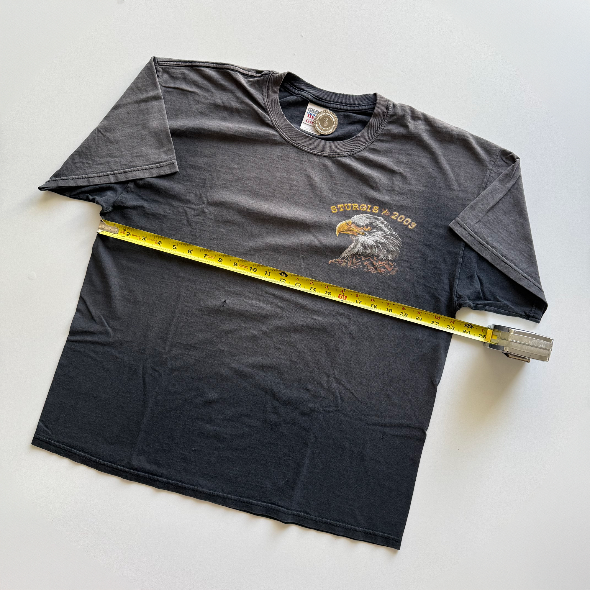 Vintage 2003 Sturgis Motorcycle Fader Tee