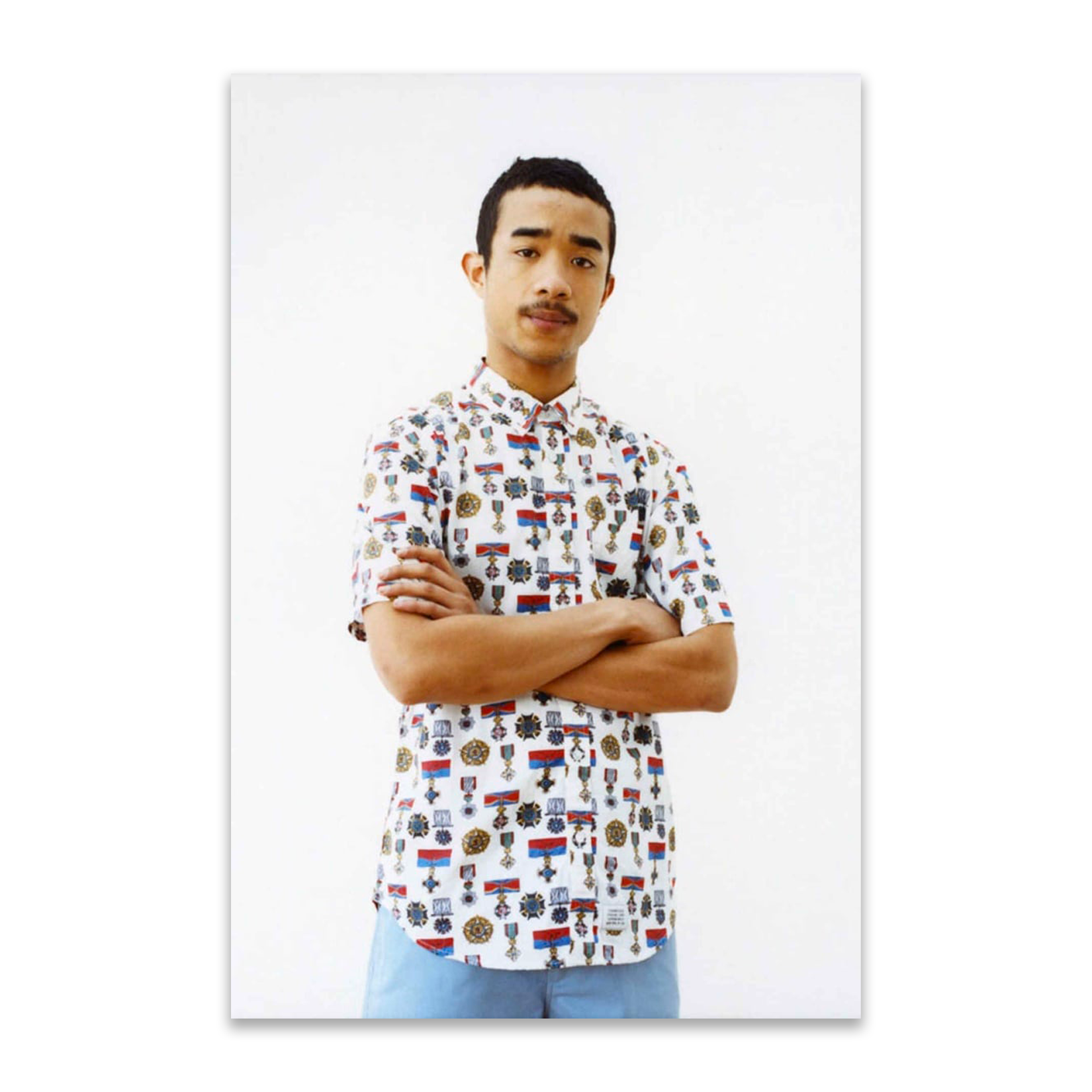 Supreme SS10 Medals Button Up Shirt