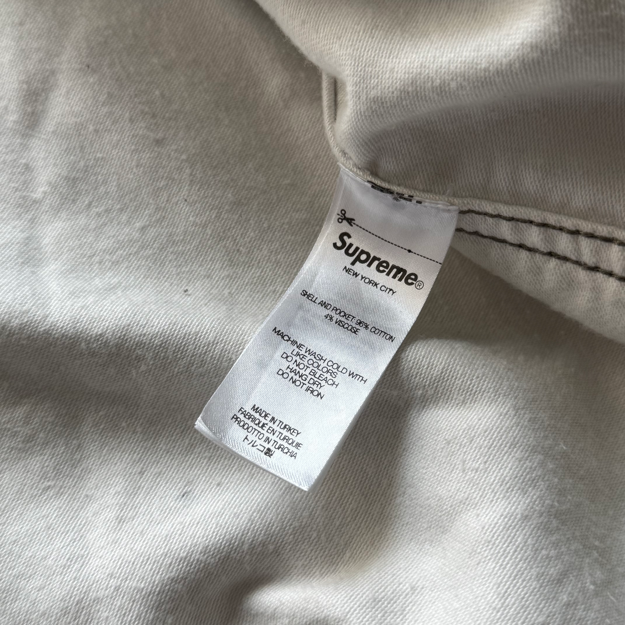 Supreme FW23 Camo Moleskin Work Jacket