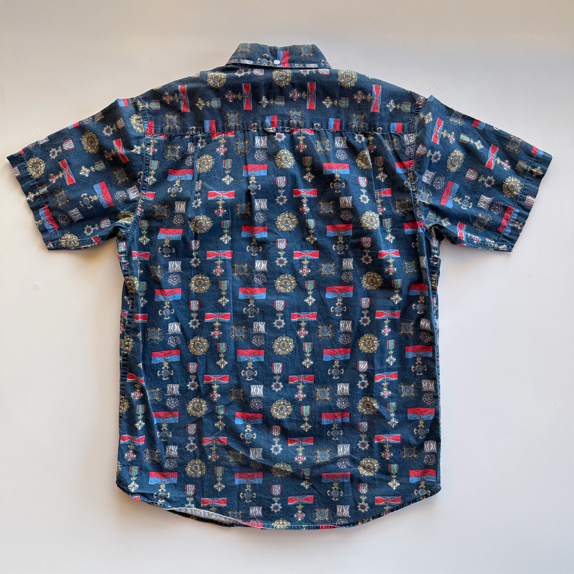 Supreme SS10 Medals Button Up Shirt