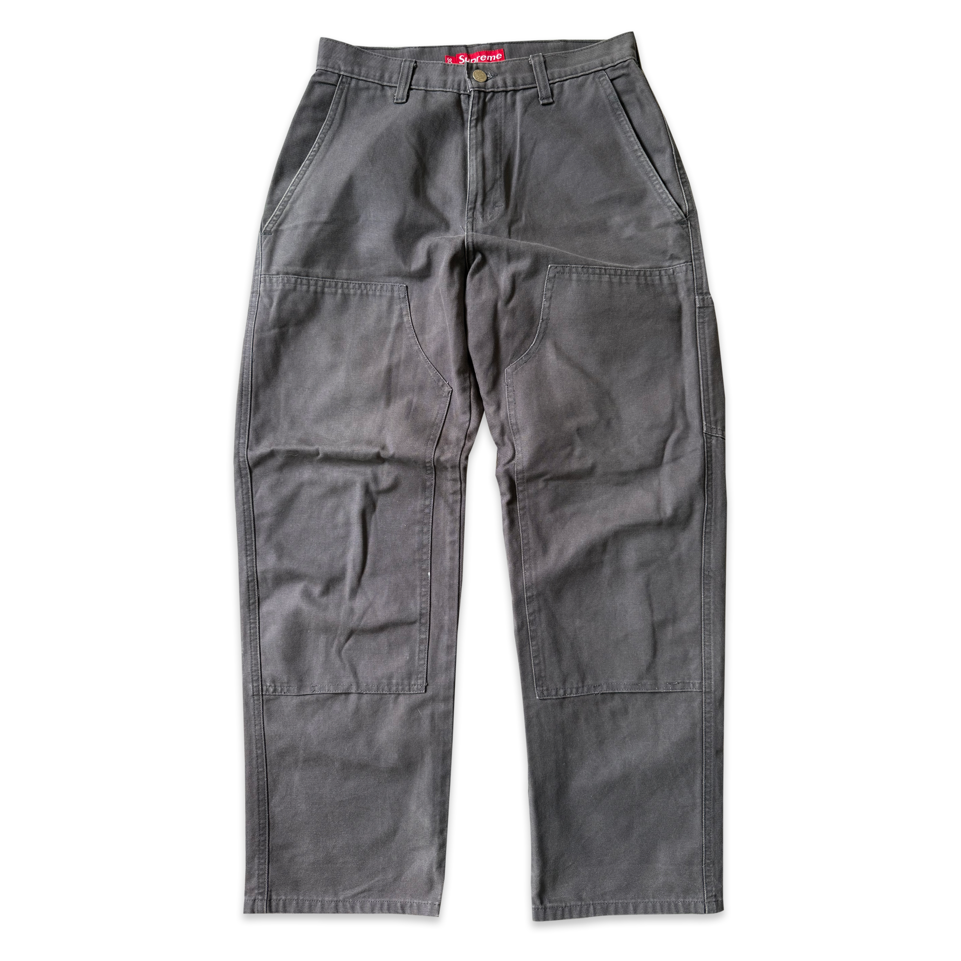 Supreme FW98 Carhartt Rip Double Knee Carpenter Pants