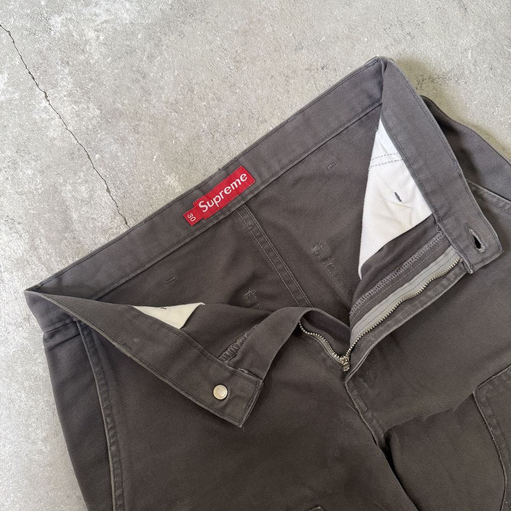 Supreme FW98 Carhartt Rip Double Knee Carpenter Pants