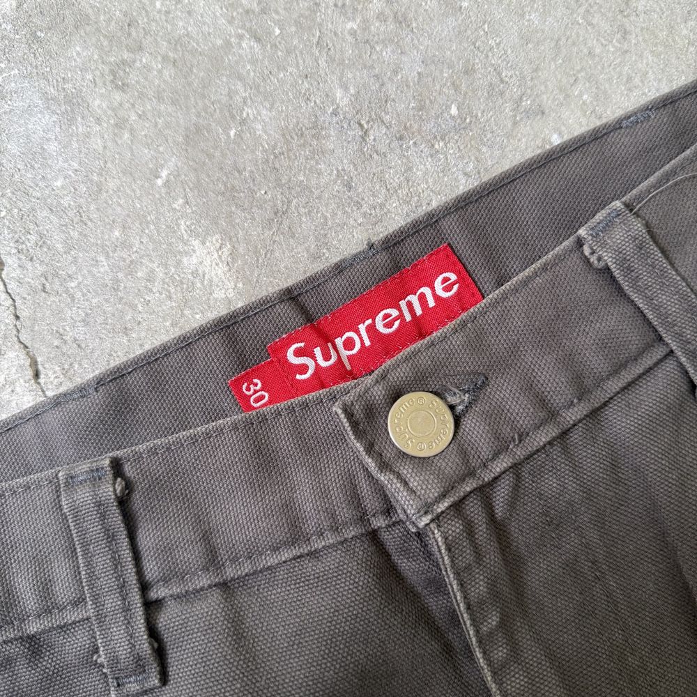Supreme FW98 Carhartt Rip Double Knee Carpenter Pants