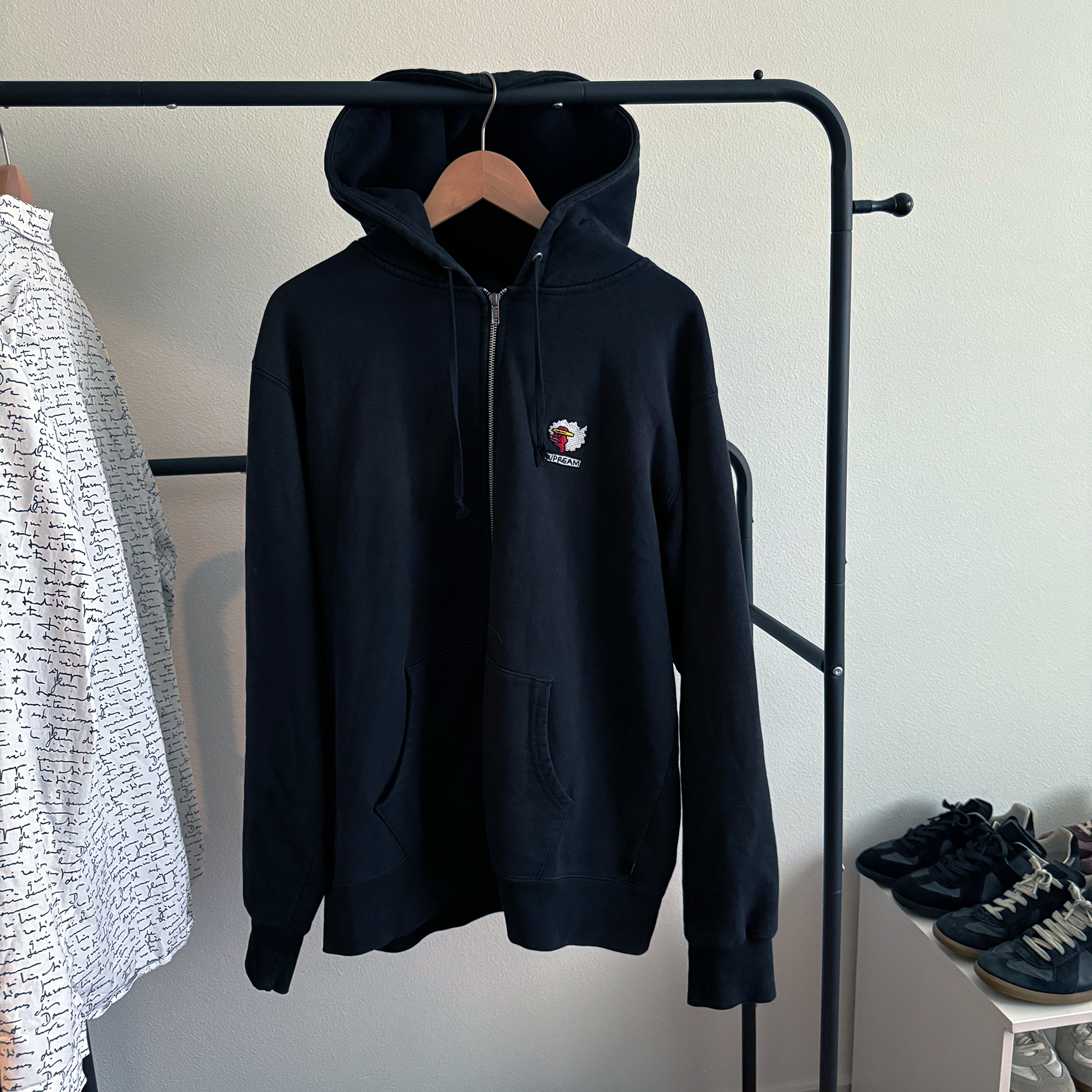 Supreme FW17 Gonz Ramm Zip Up Sweatshirt