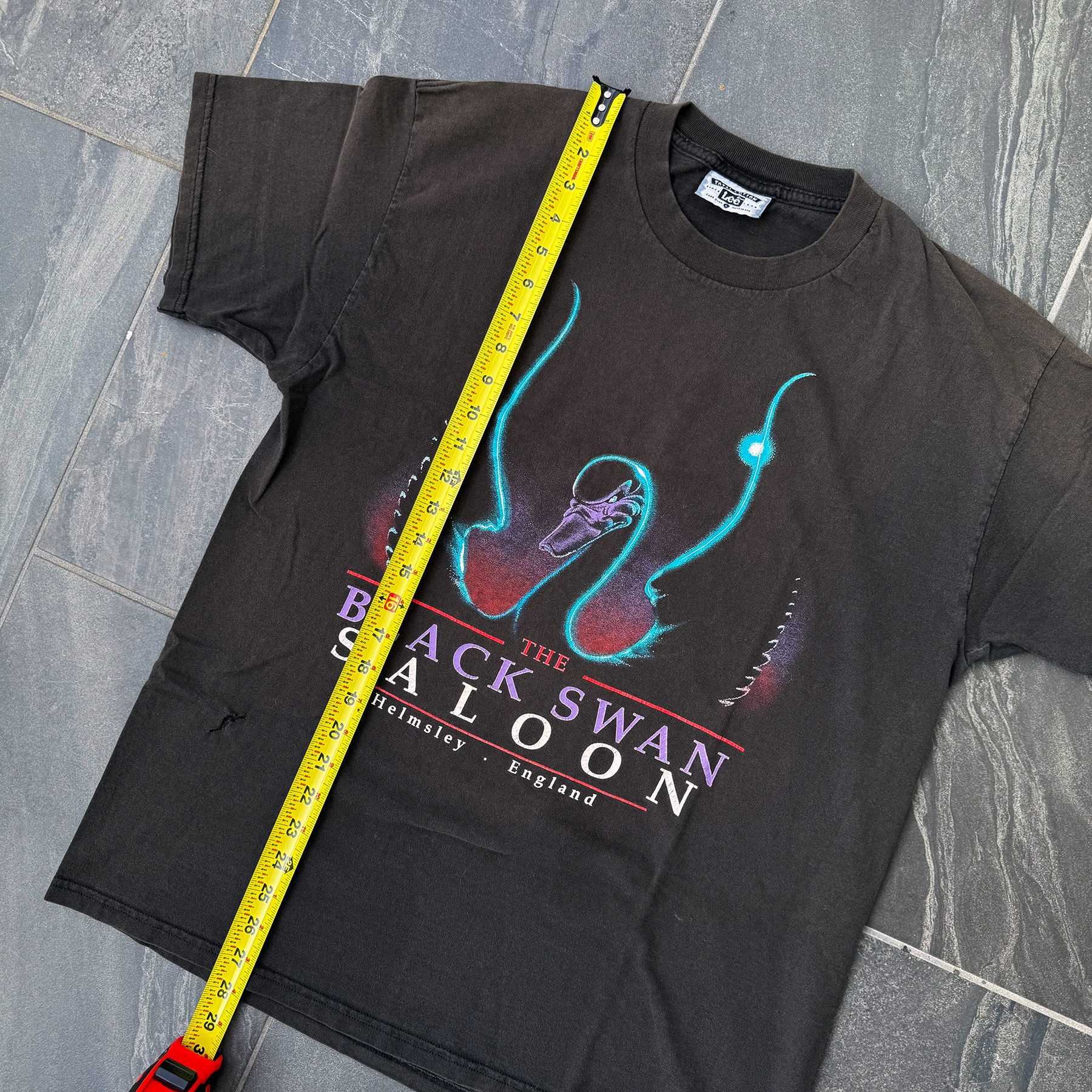 Vintage 1996 Black Swan Saloon Tee