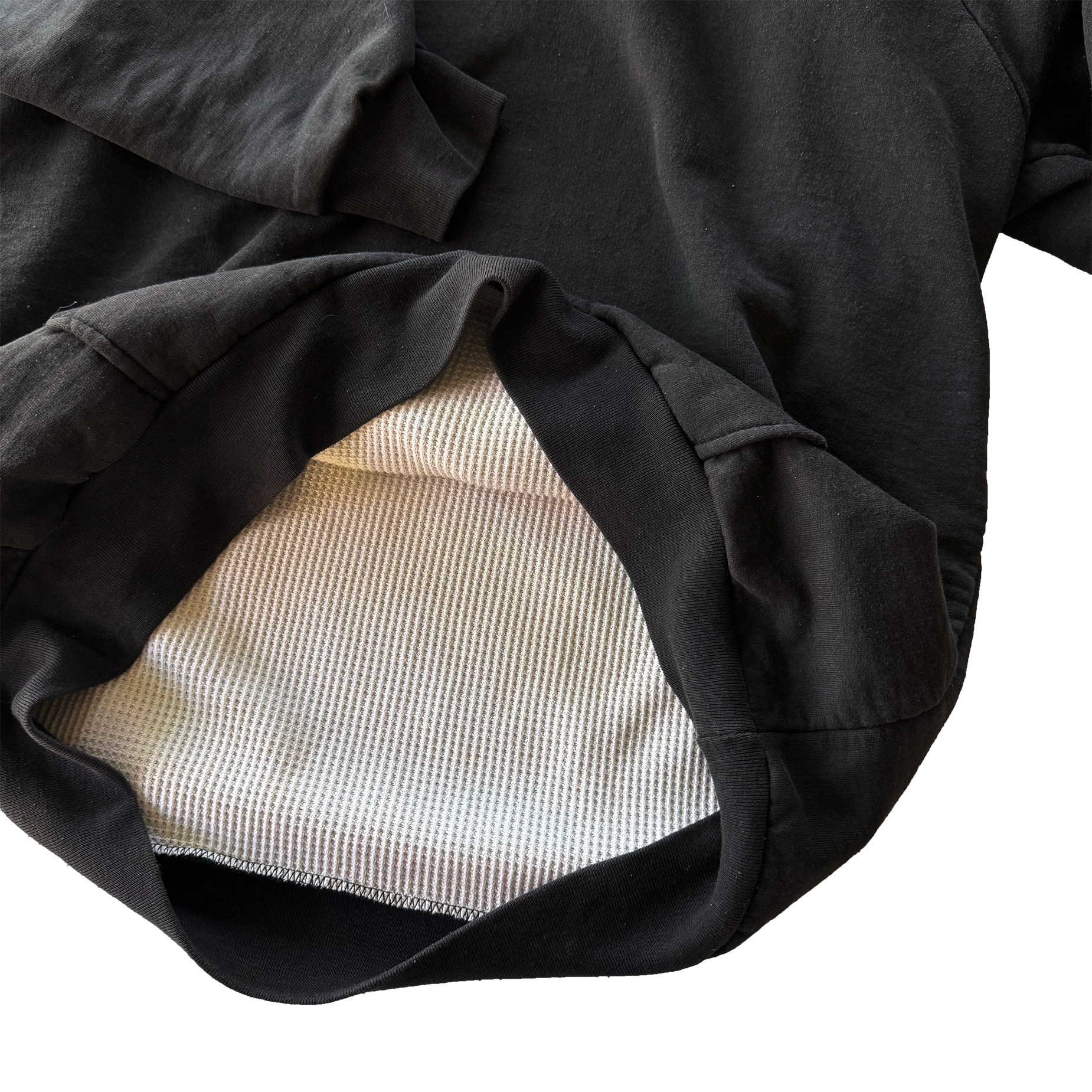 Chrome Hearts Vintage Horseshoe Thermal Sweatshirt Hoodie