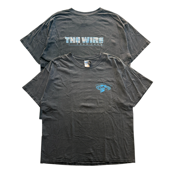 Vintage 2002 "The Wire" Film Crew Tee