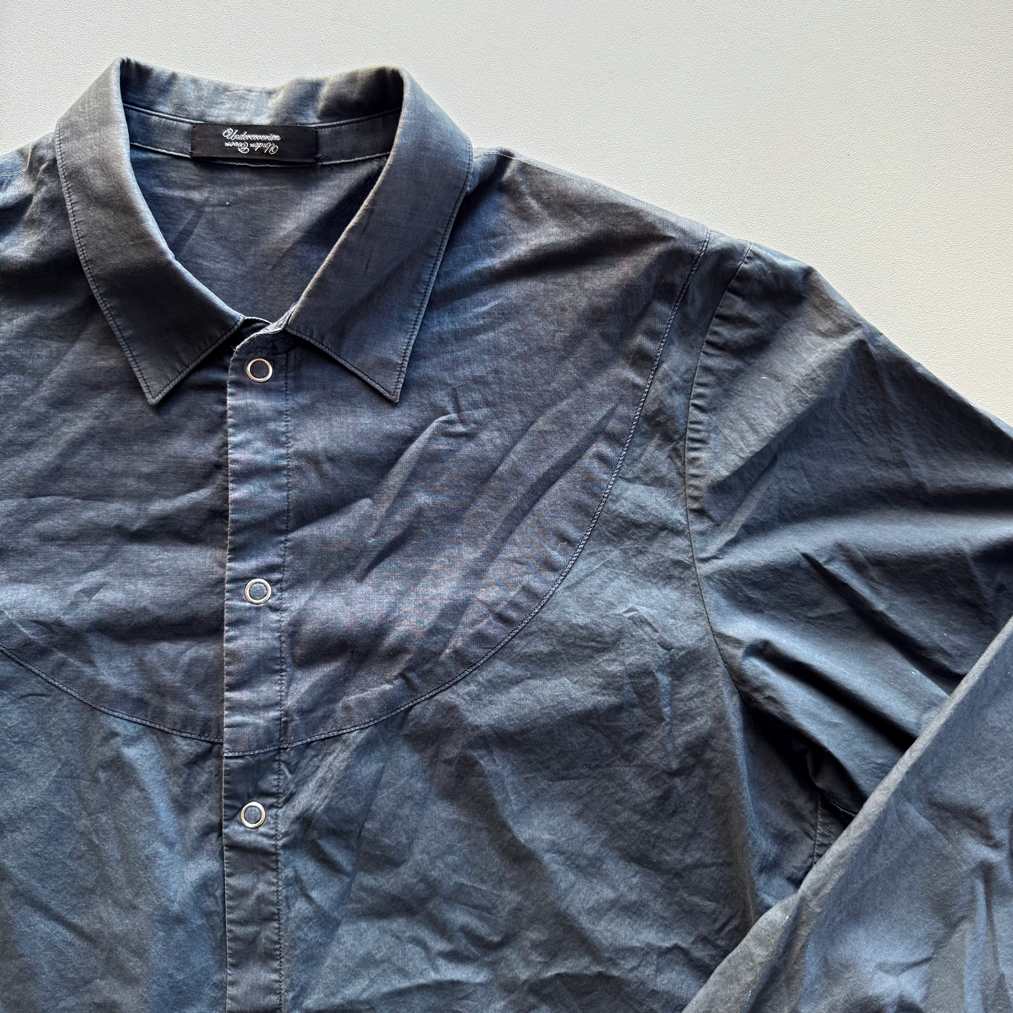 Undercover SS11 Underman Western Cowboy Button Up Shirt