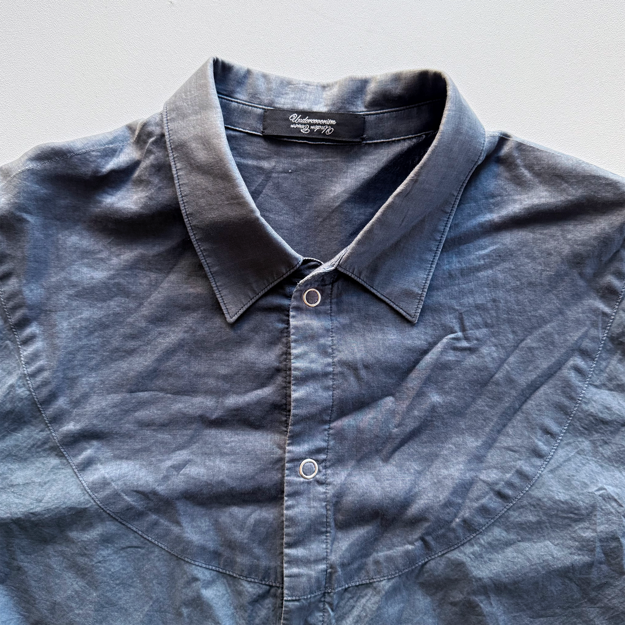 Undercover SS11 Underman Western Cowboy Button Up Shirt
