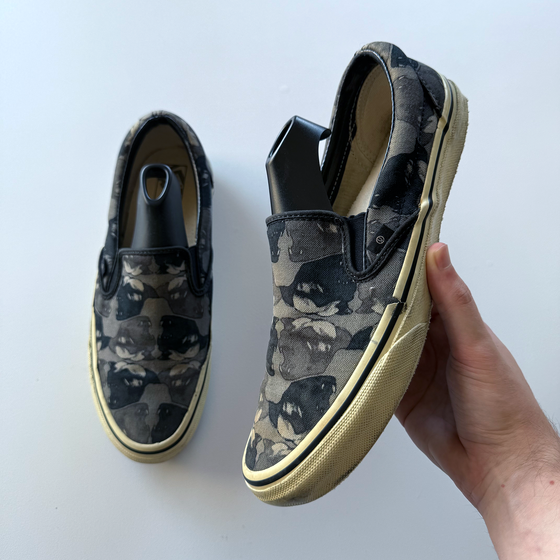 Undercover AW03 Paper Doll Rottweiler Vans
