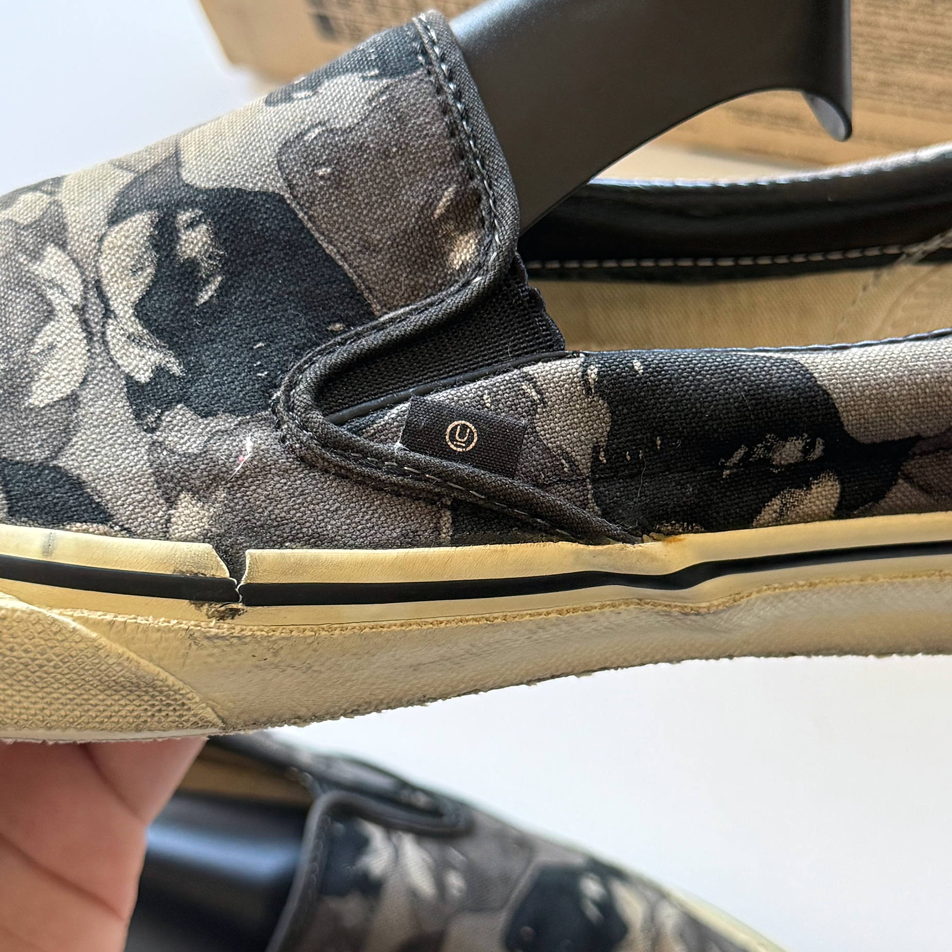 Undercover AW03 Paper Doll Rottweiler Vans