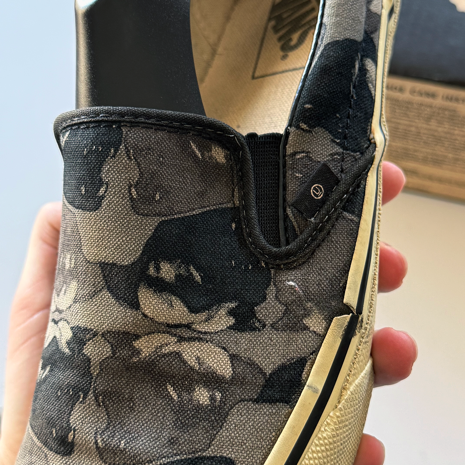 Undercover AW03 Paper Doll Rottweiler Vans