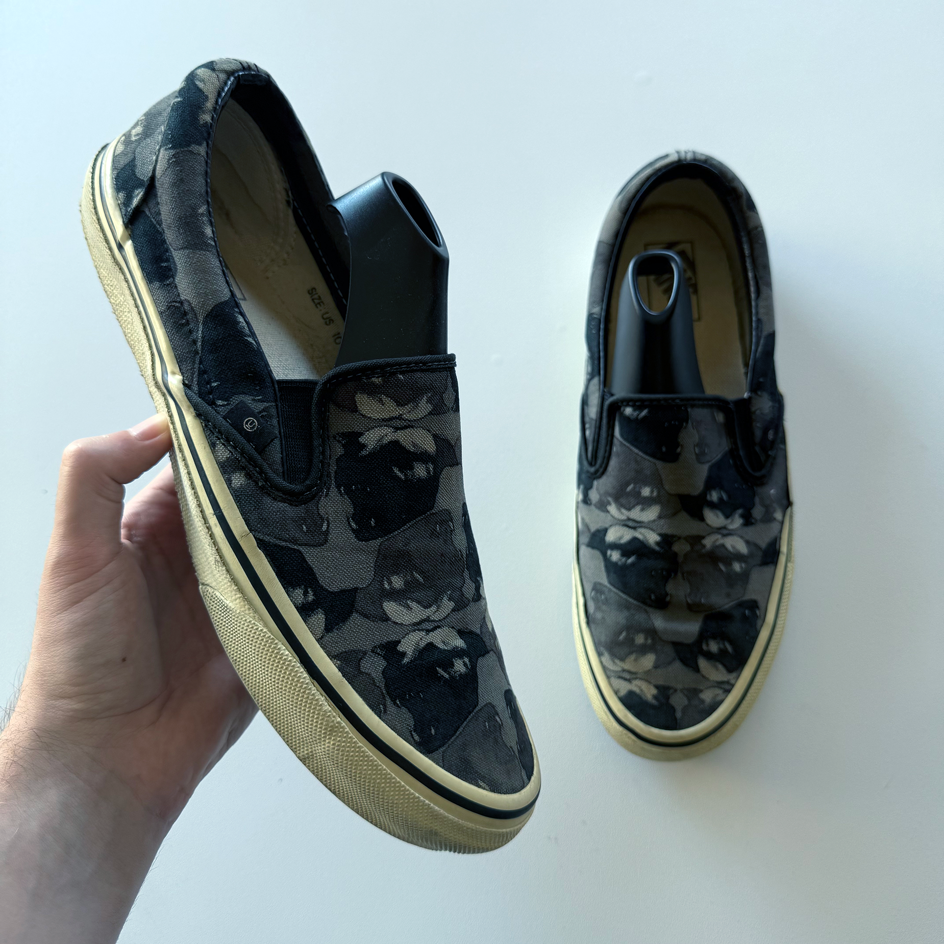 Undercover AW03 Paper Doll Rottweiler Vans