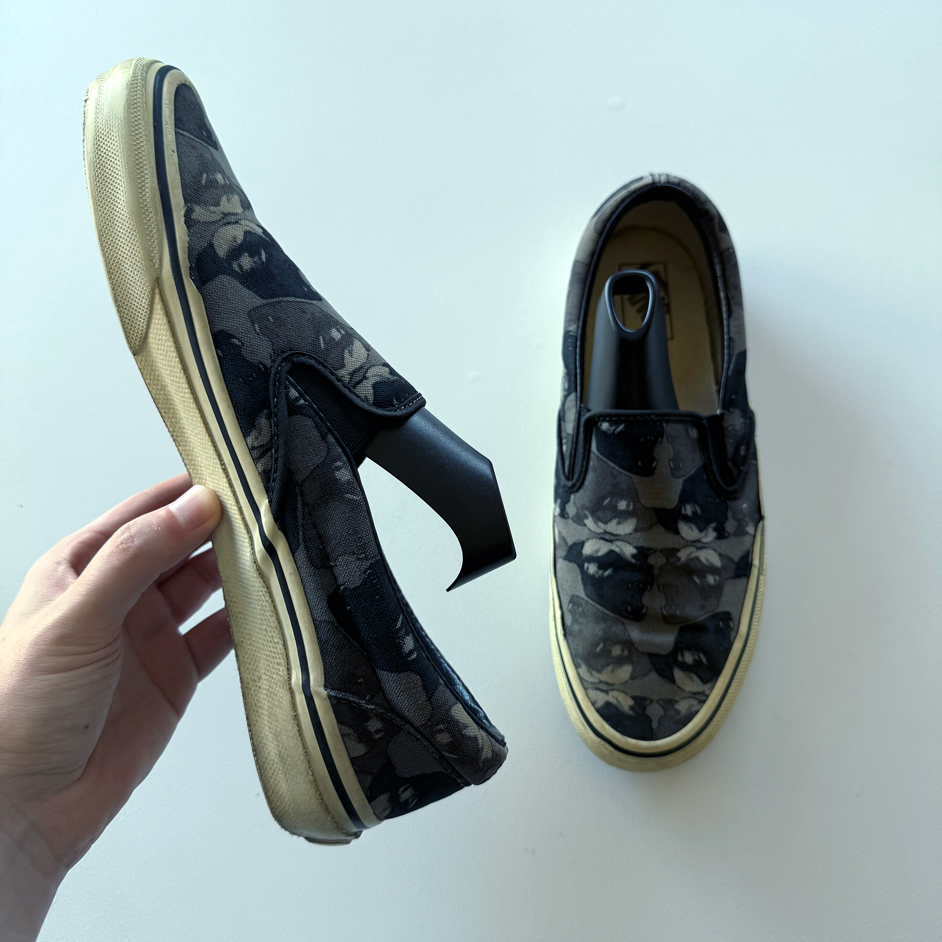 Undercover AW03 Paper Doll Rottweiler Vans