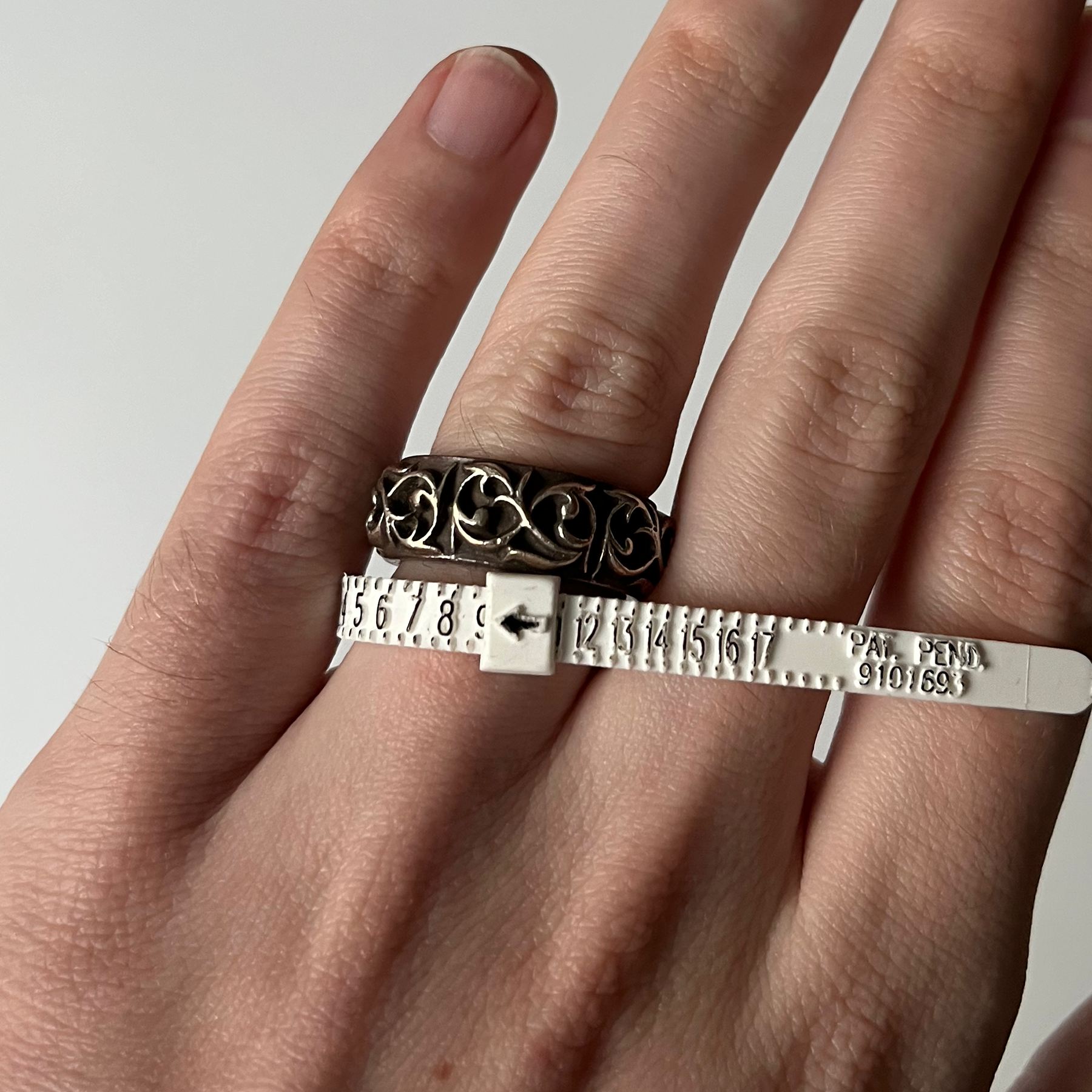 Chrome Hearts Eternity Vine Band Ring