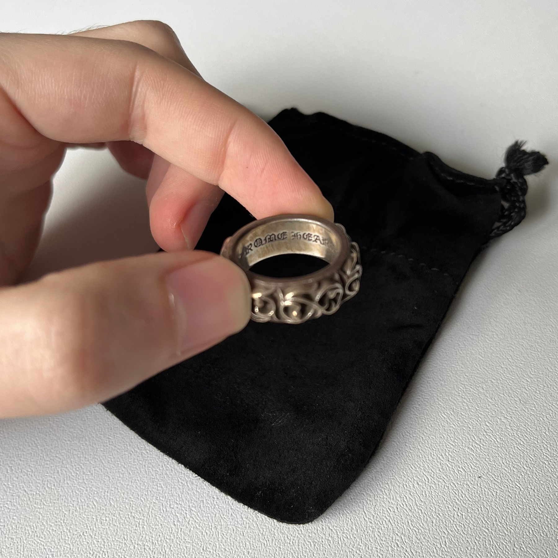 Chrome Hearts Eternity Vine Band Ring